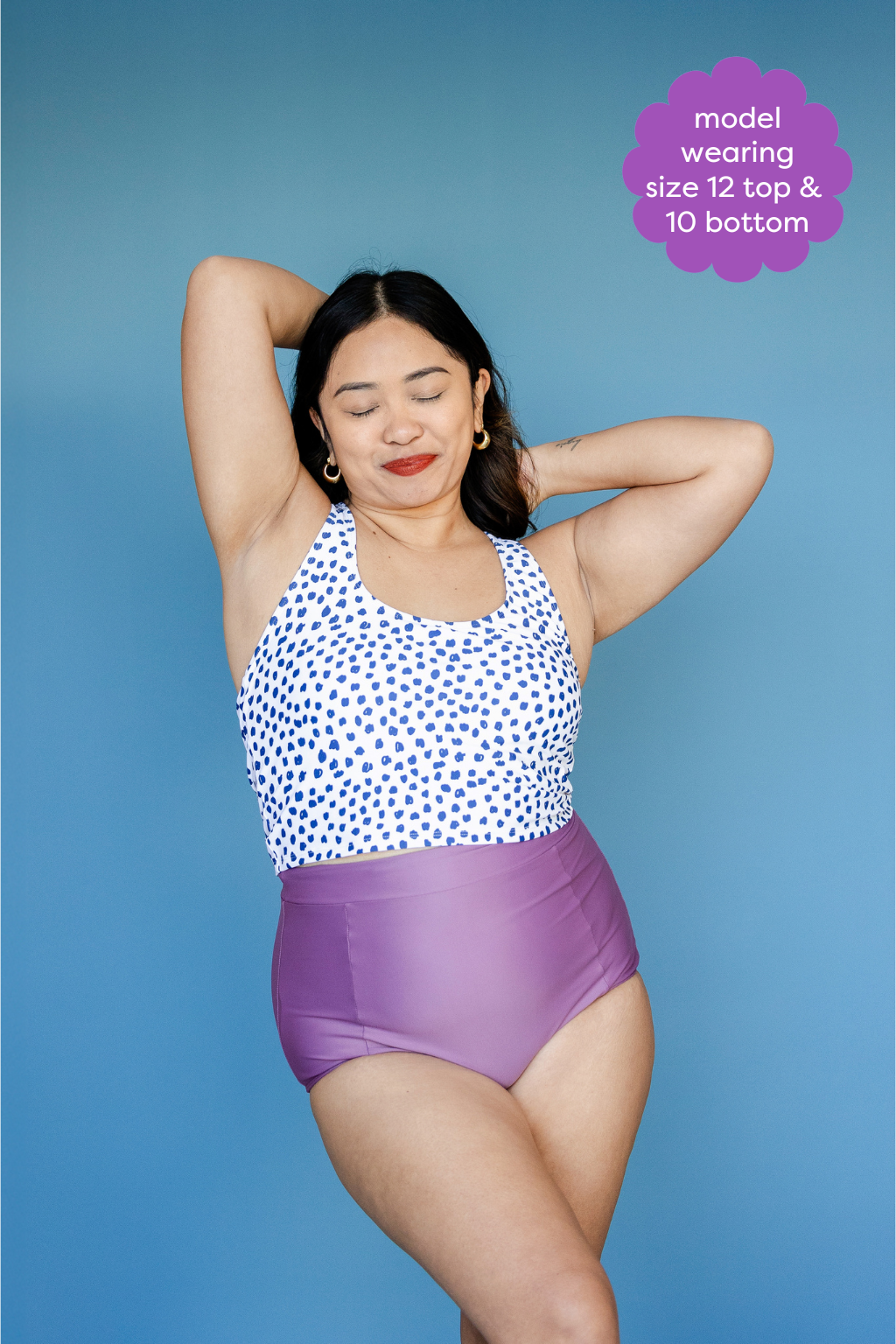 High Waisted Bottoms Grape