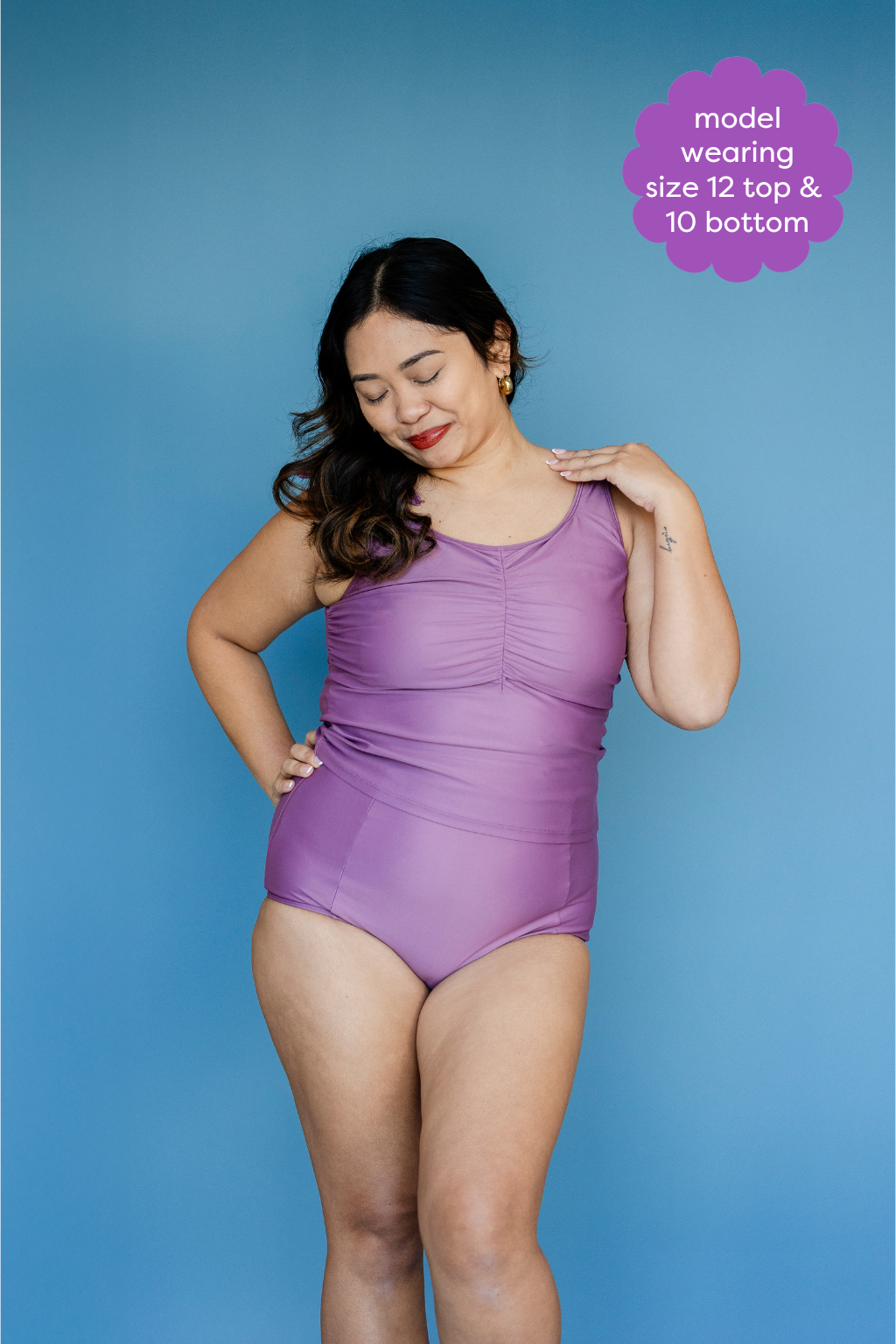 High Waisted Bottoms Grape