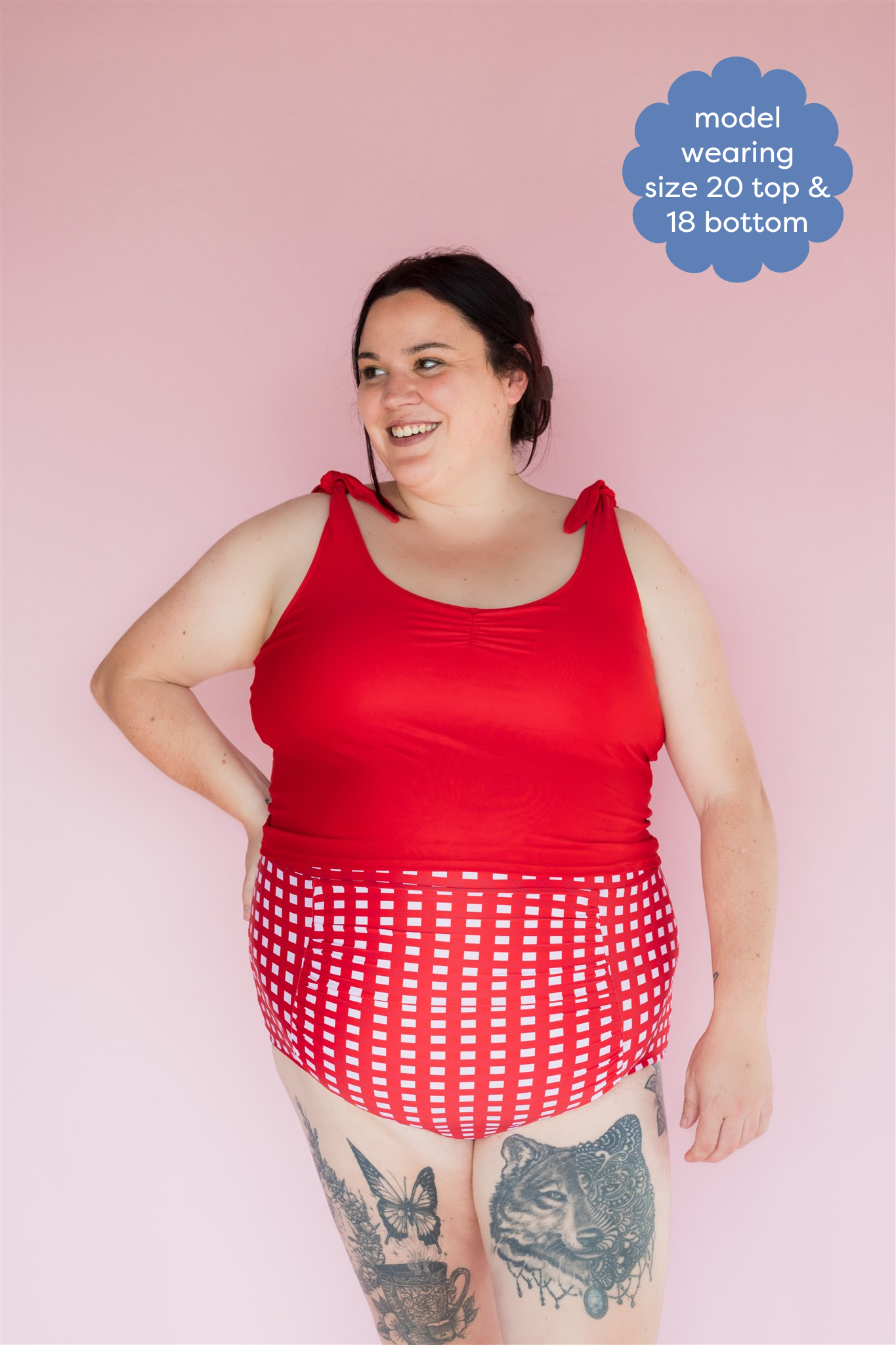 Last Pieces - Shoulder Tie Top Postie