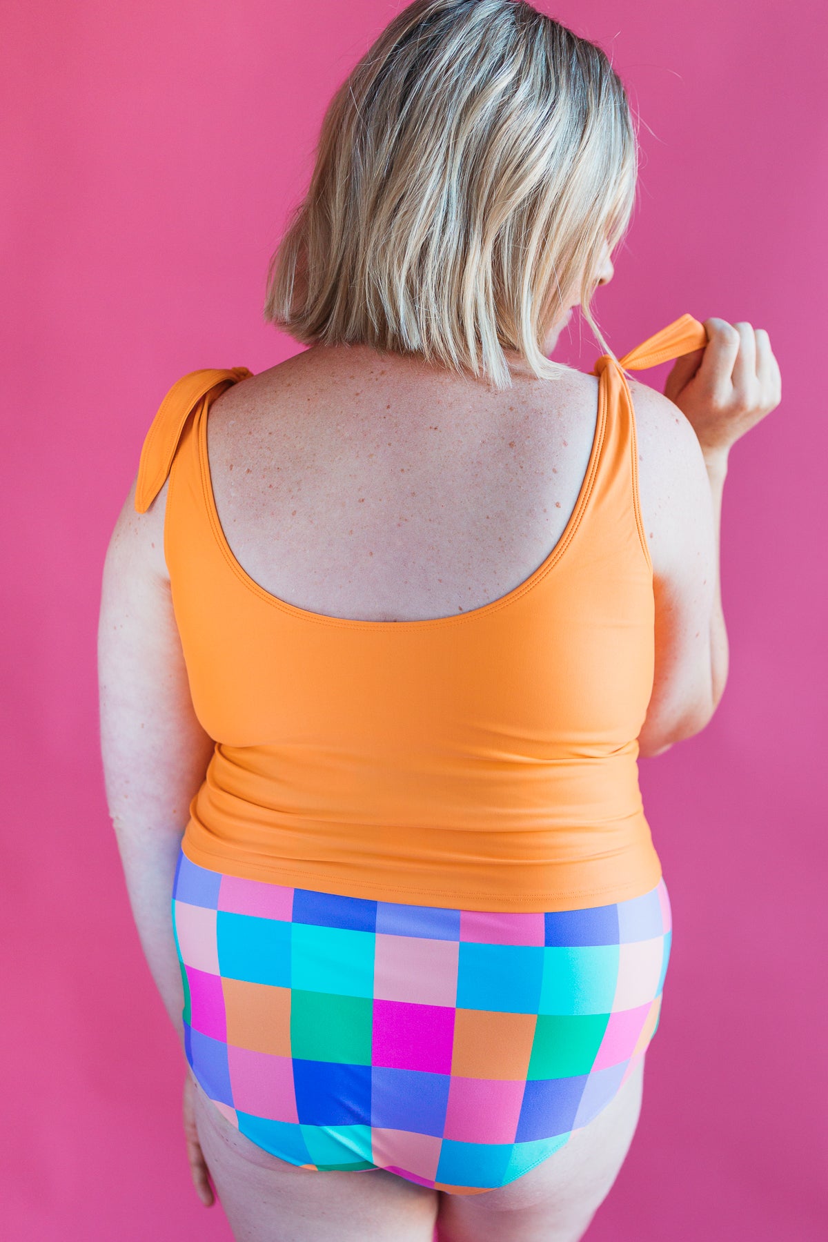 Last Pieces - Ruched High Waisted Bottoms Serendipity