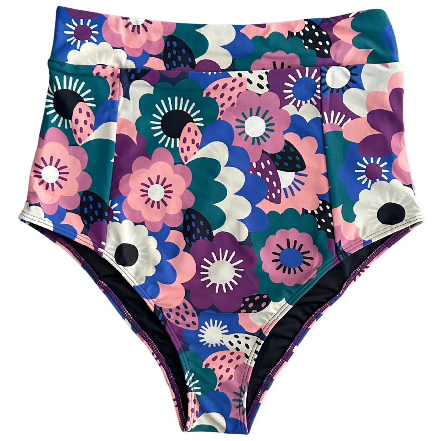 High Cut Bottoms Dusk Flora