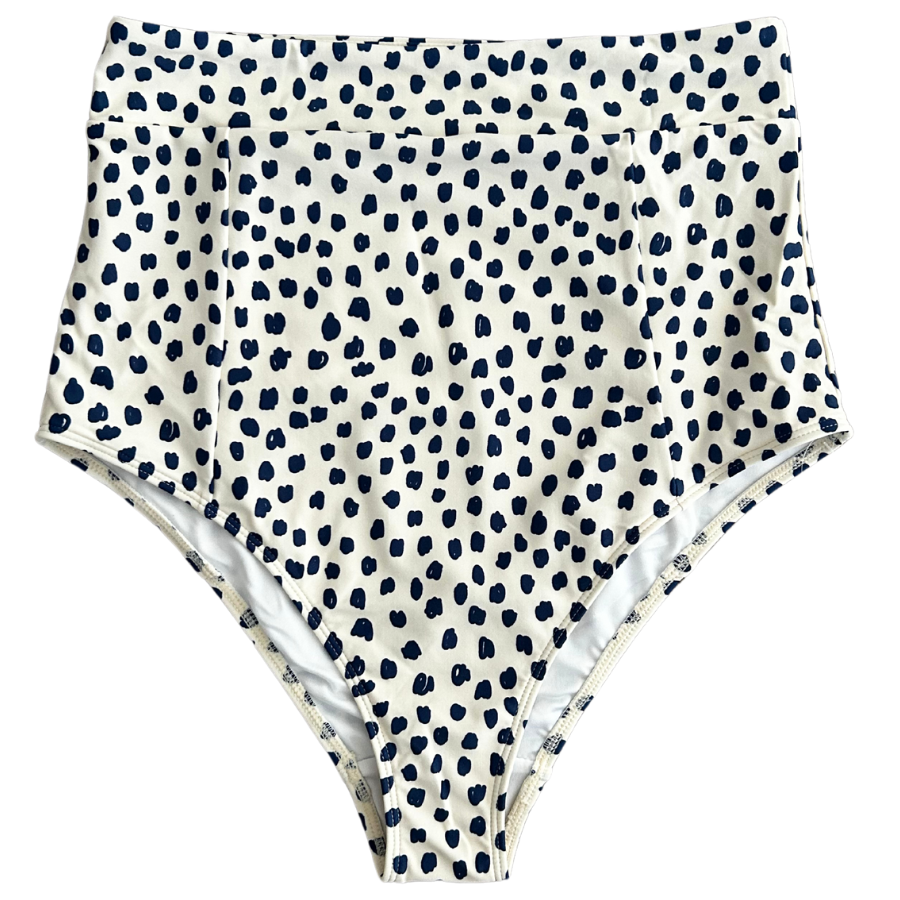 High Cut Bottoms Scribble Dots
