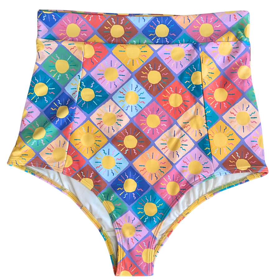 High Waisted Bottoms Here Comes The Sun
