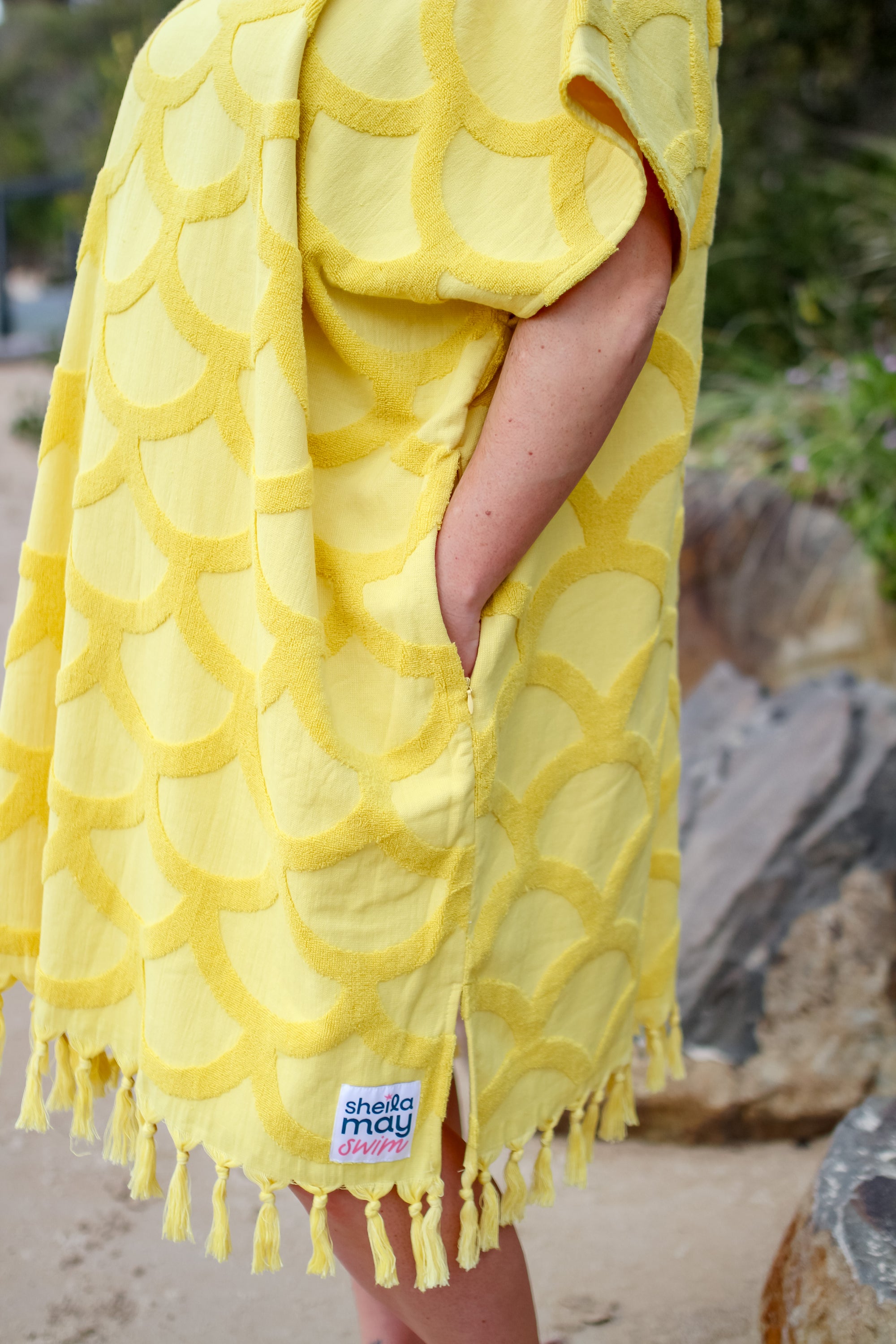 Last Pieces - Hooded Towel Sunny Scales