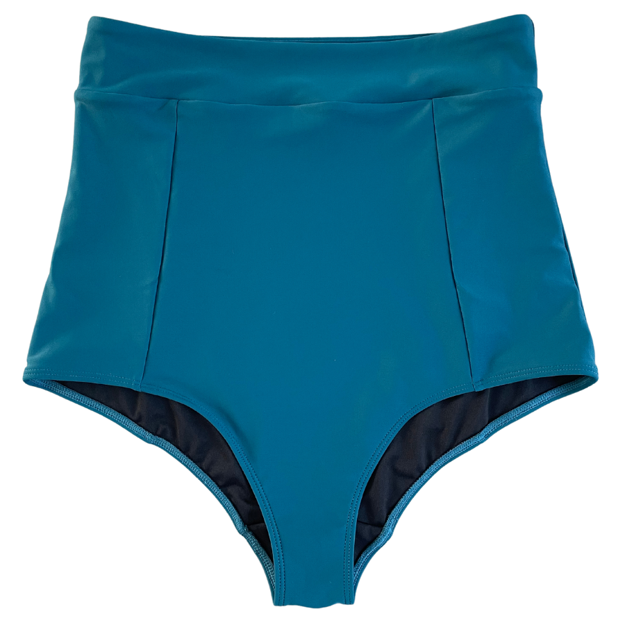 High Waisted Bottoms Peacock
