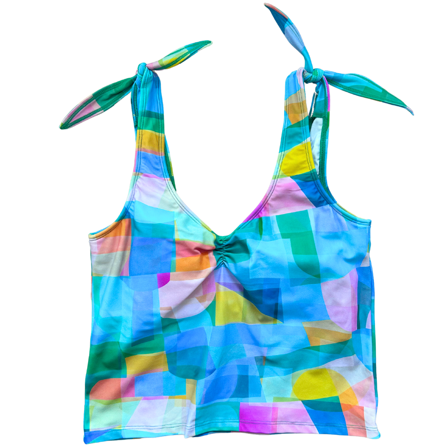 Shoulder Tie Top Skylight