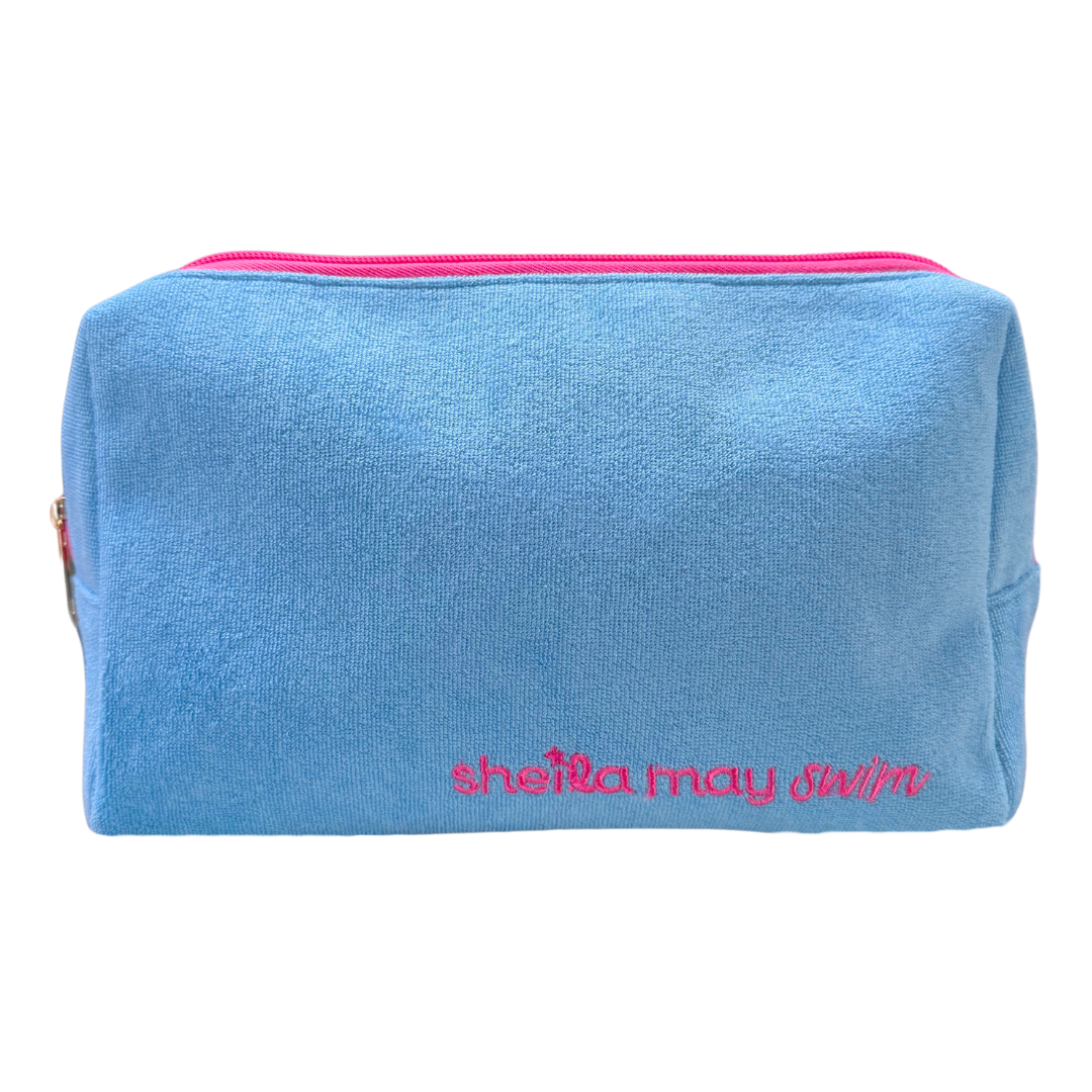 Terry Pouch - Dark Denim