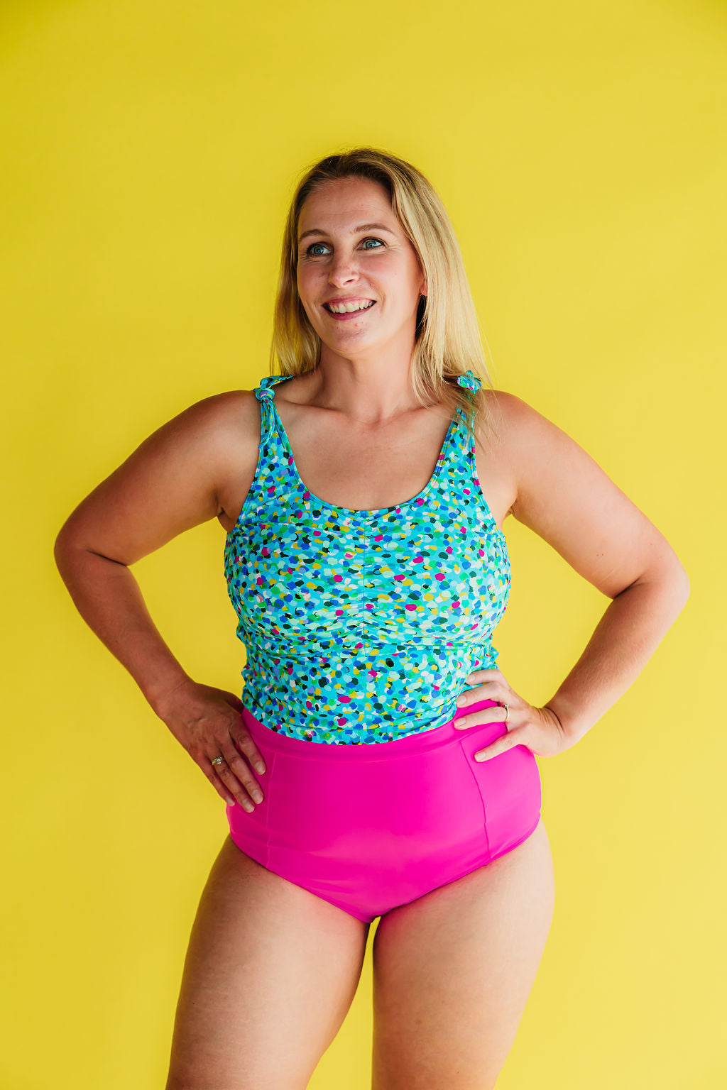 High Cut Bottoms Flamingo