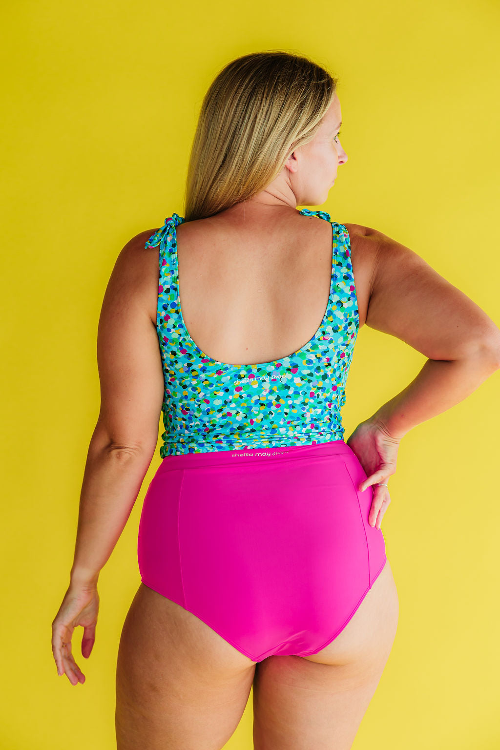 High Cut Bottoms Flamingo