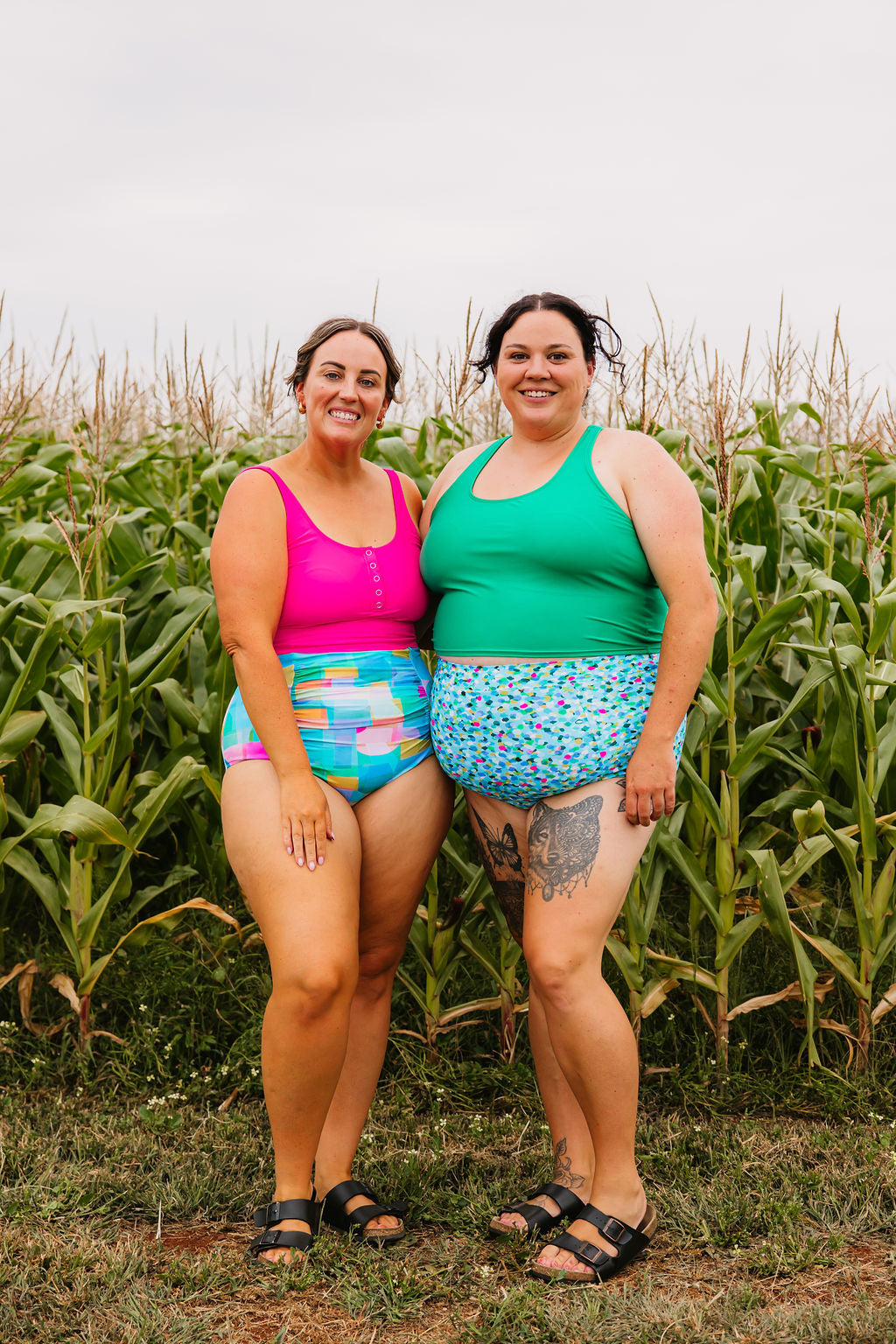 Ruched High Waisted Bottoms Skylight