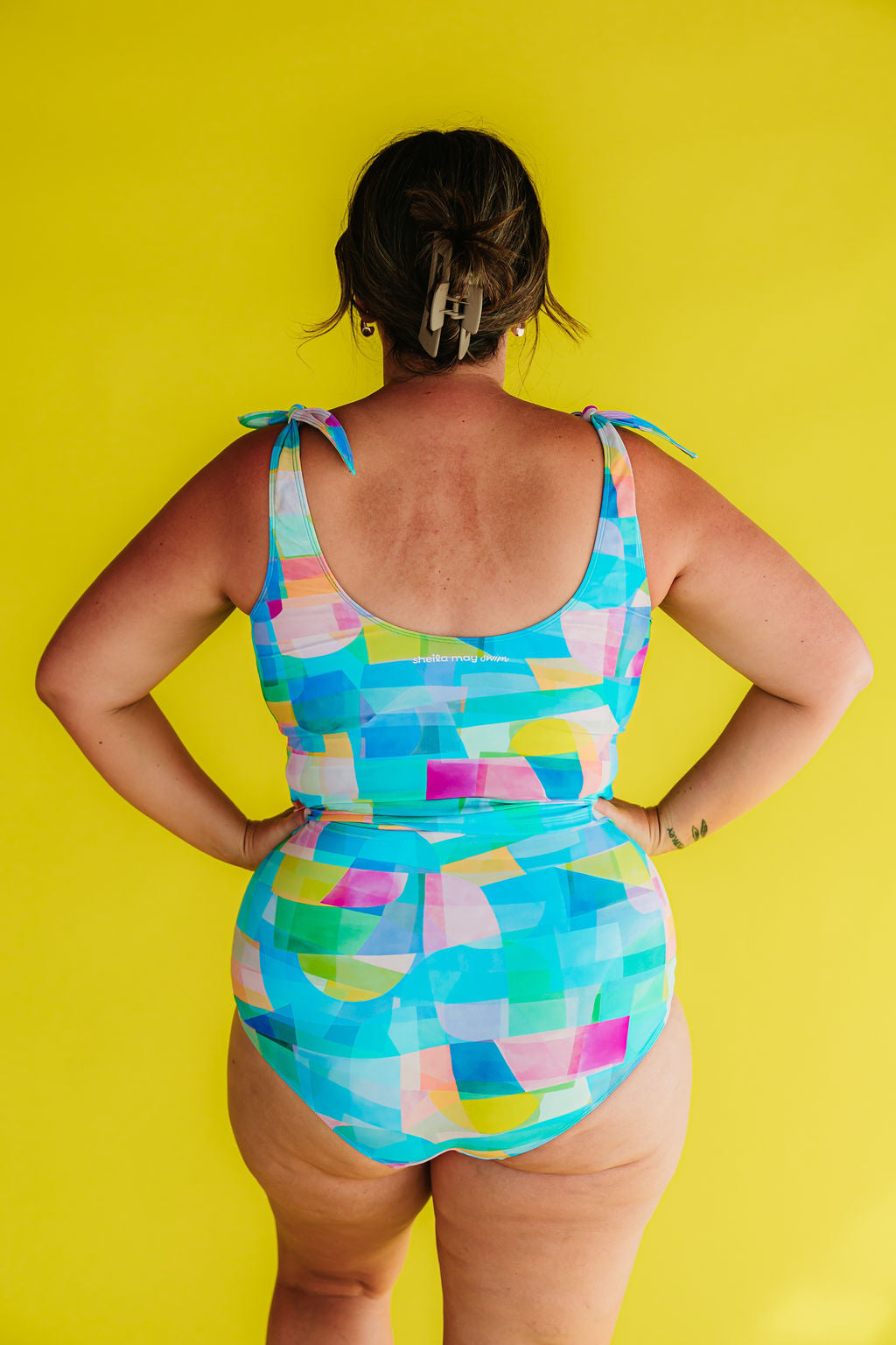 Ruched High Waisted Bottoms Skylight