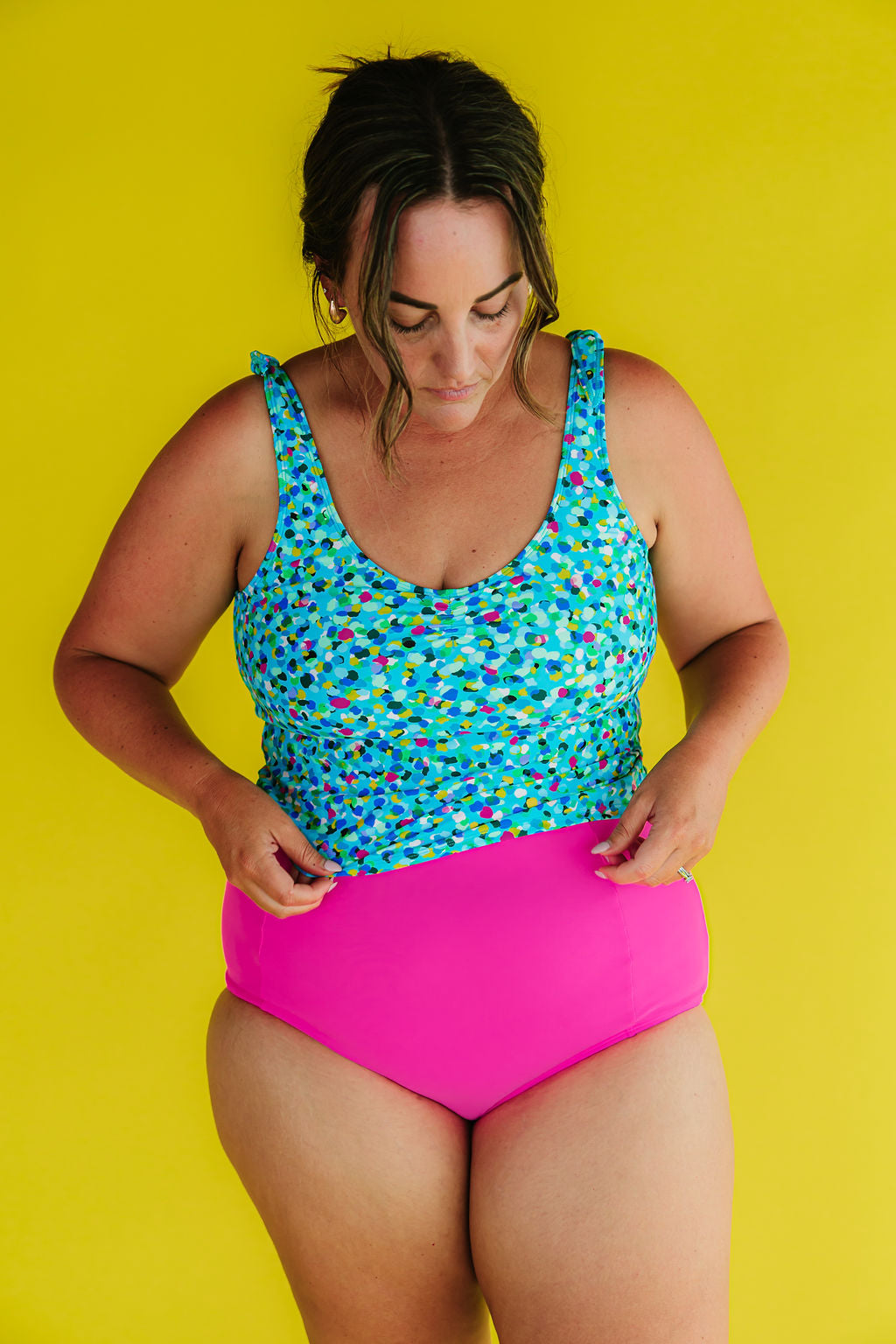 High Waisted Bottoms Flamingo