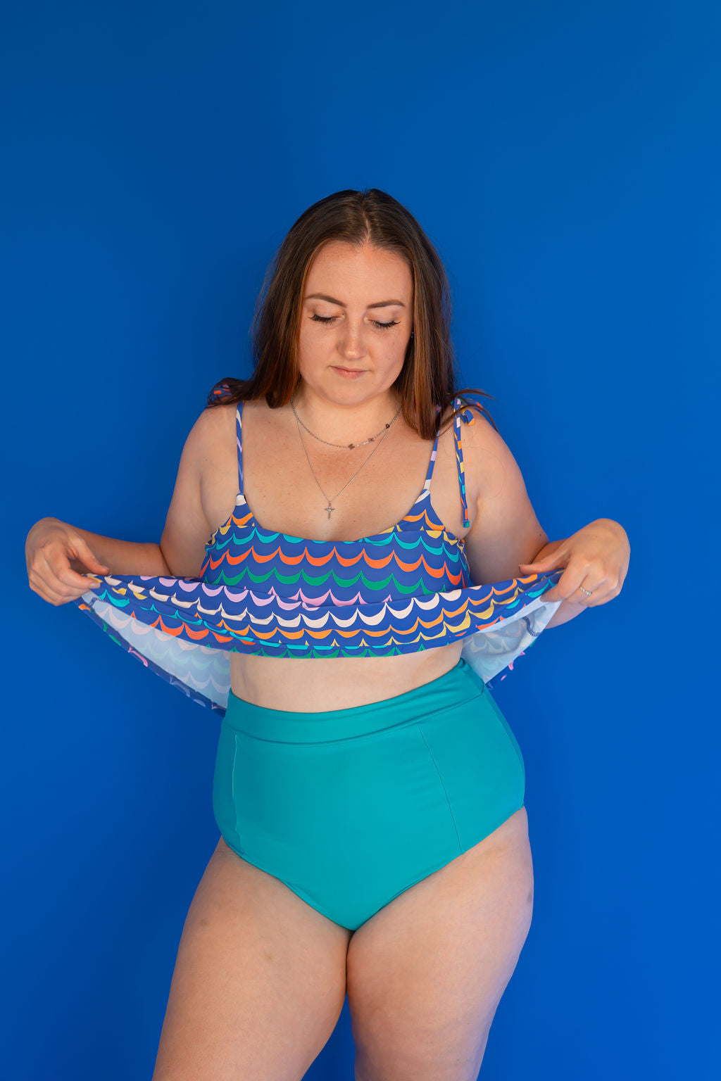 High Cut Bottoms Teal