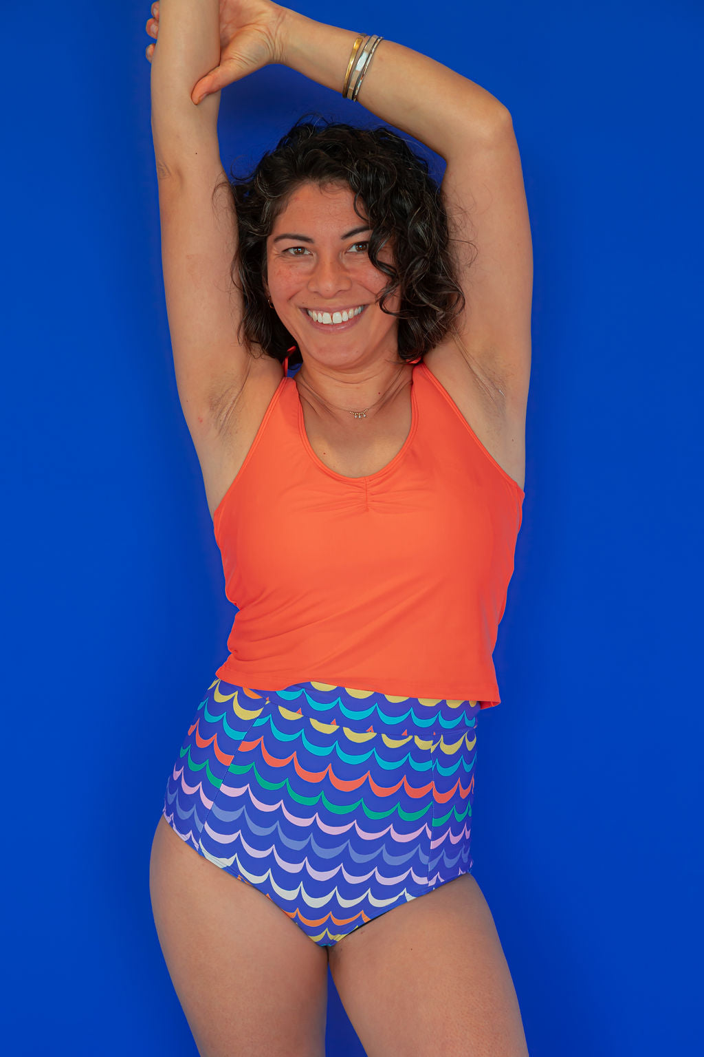 High Waisted Bottoms Tranquil Seas