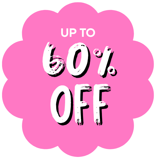 up to 60% off