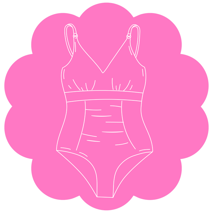 ruched one piece