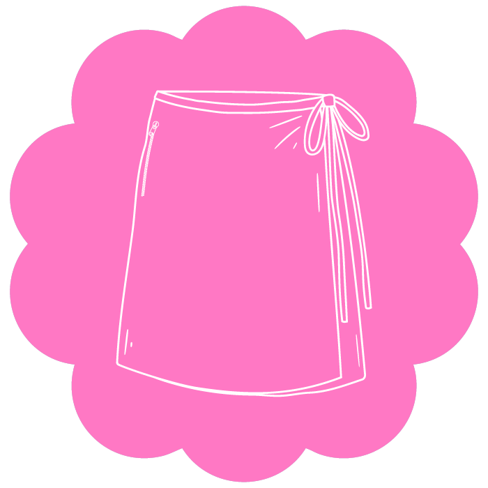 the terry skirt