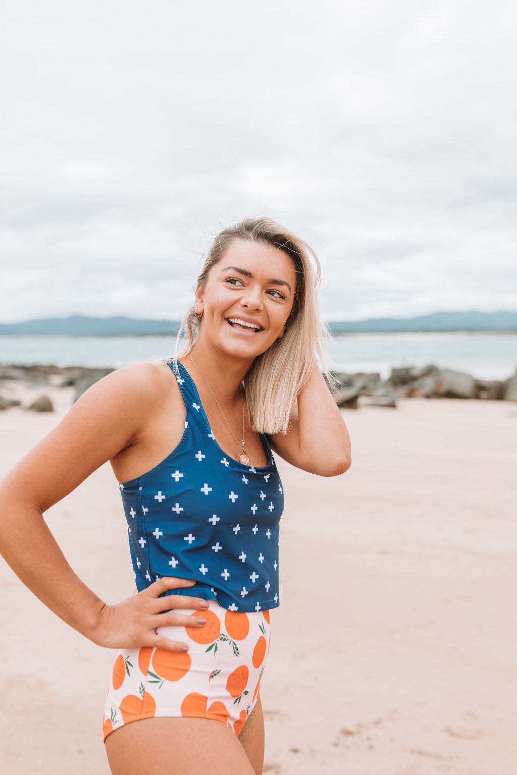 High Waisted Bottoms Oranges