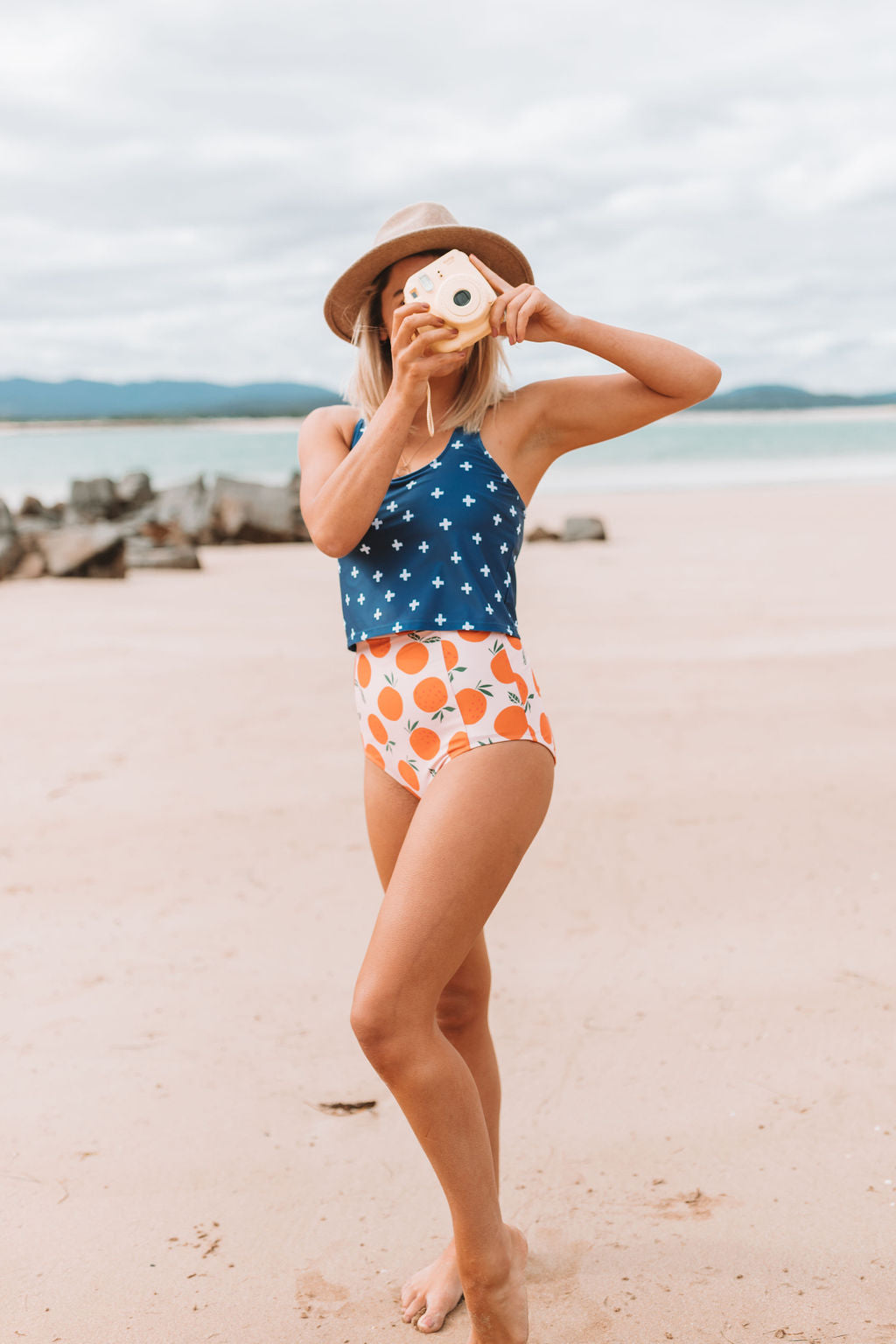 High Waisted Bottoms Oranges