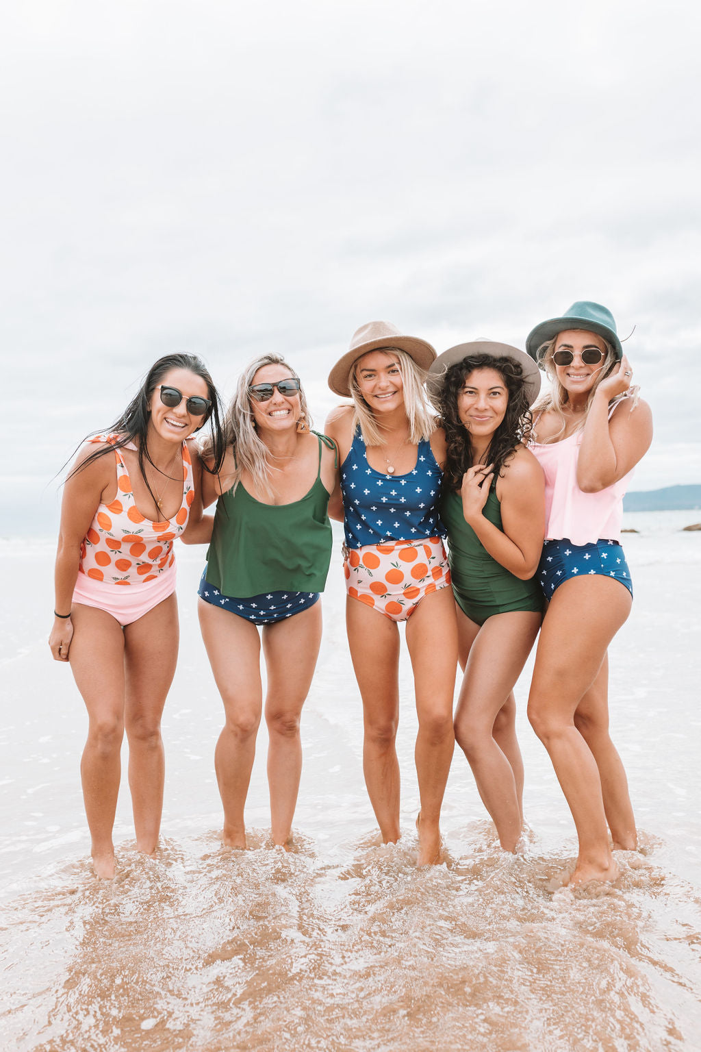 High Waisted Bottoms Oranges