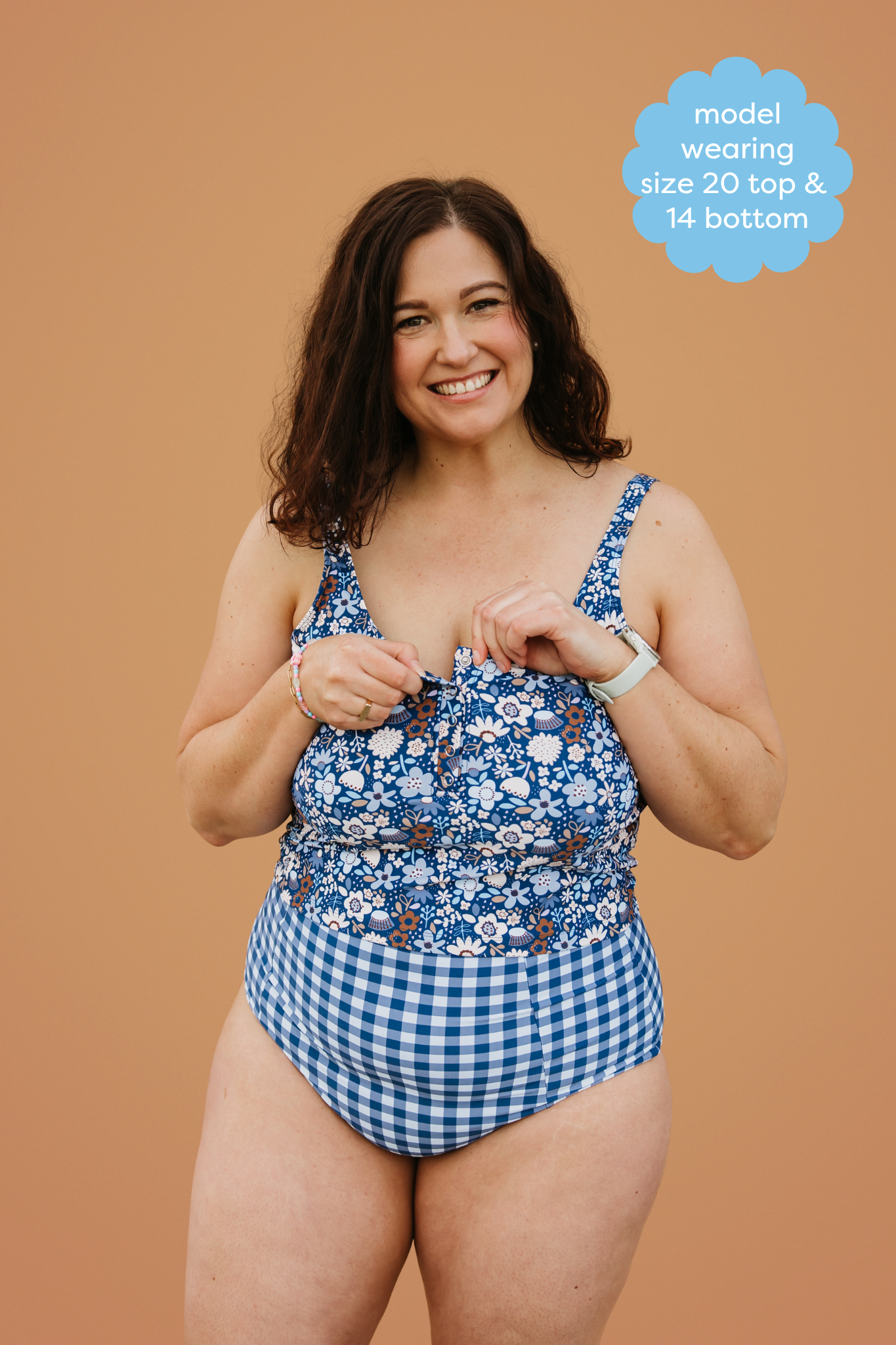 PRE-ORDER: Snap It Up Top Indigo Posy