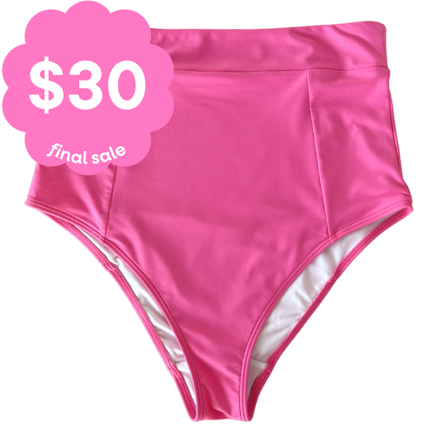 Last Pieces - High Cut Bottoms Bubblegum