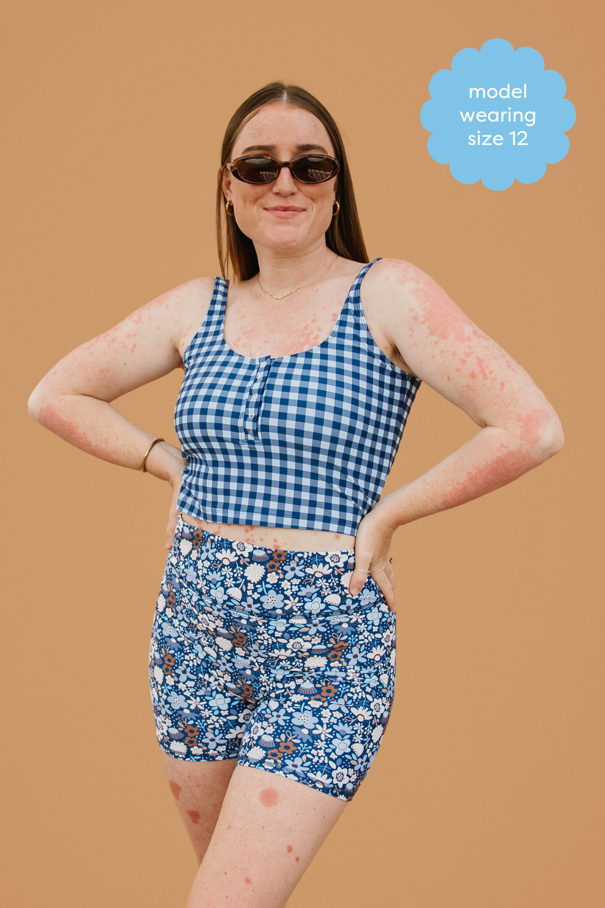 PRE-ORDER: Shorties Indigo Posy