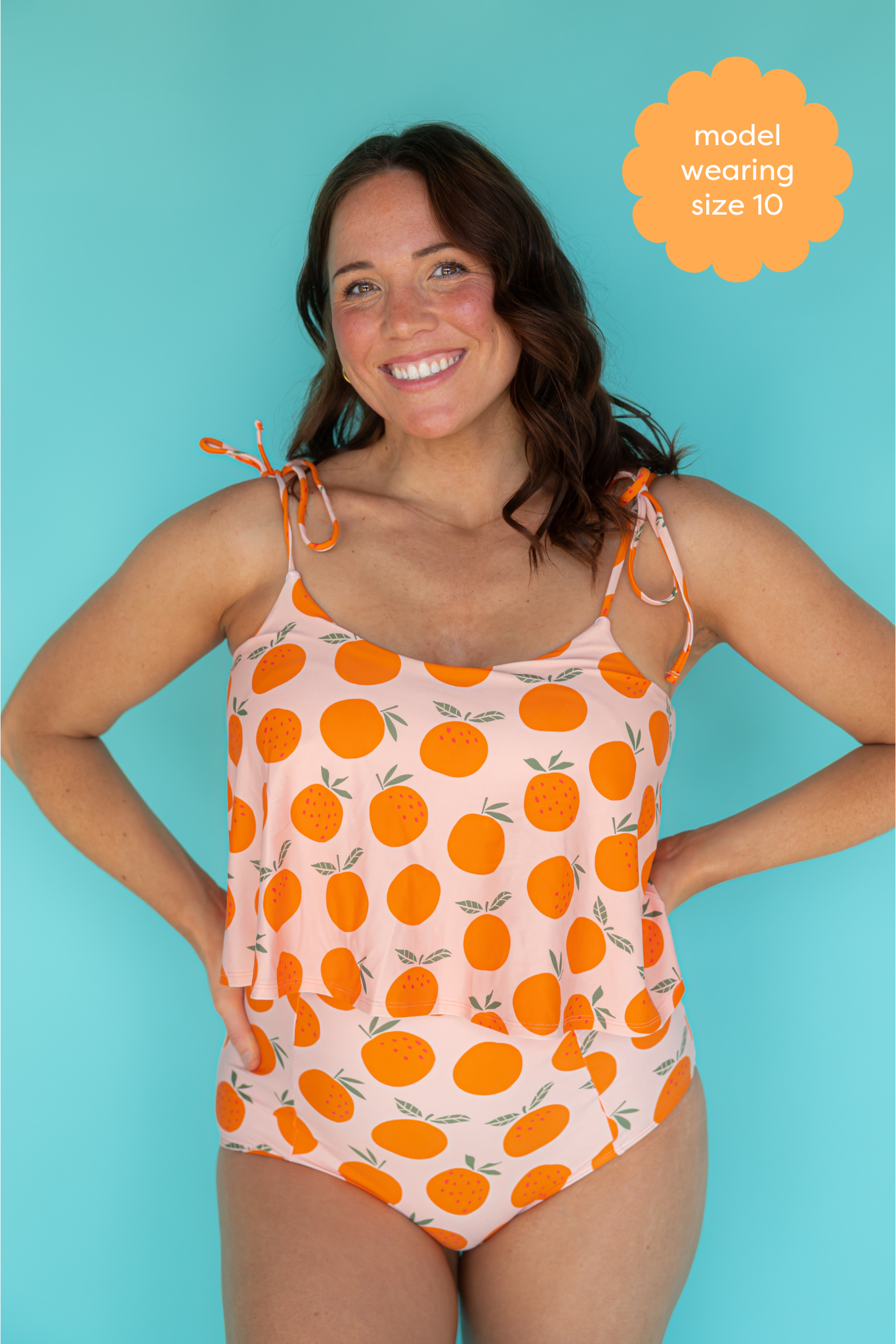 High Waisted Bottoms Oranges