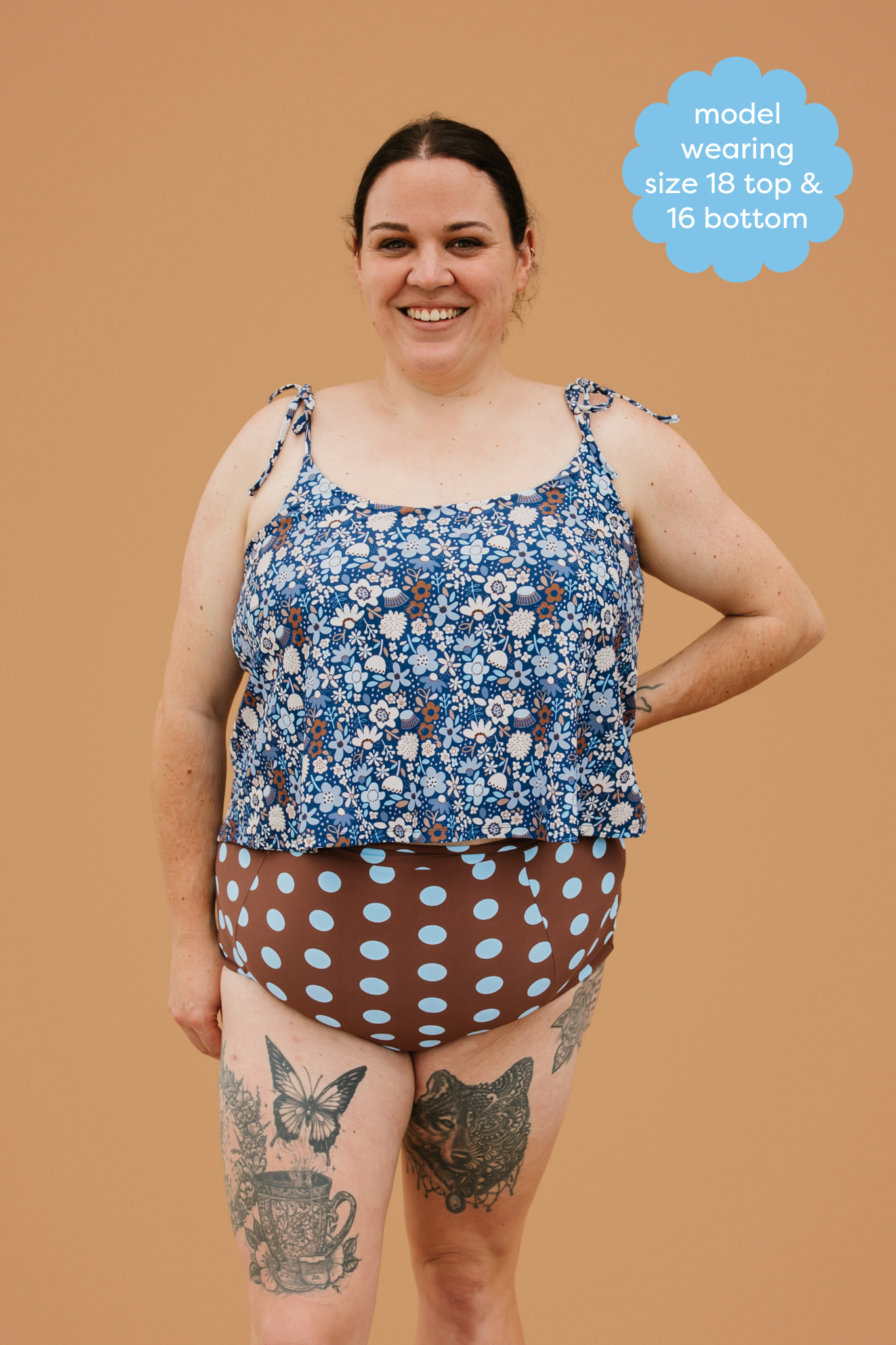 PRE-ORDER: High Waisted Bottoms Freckle