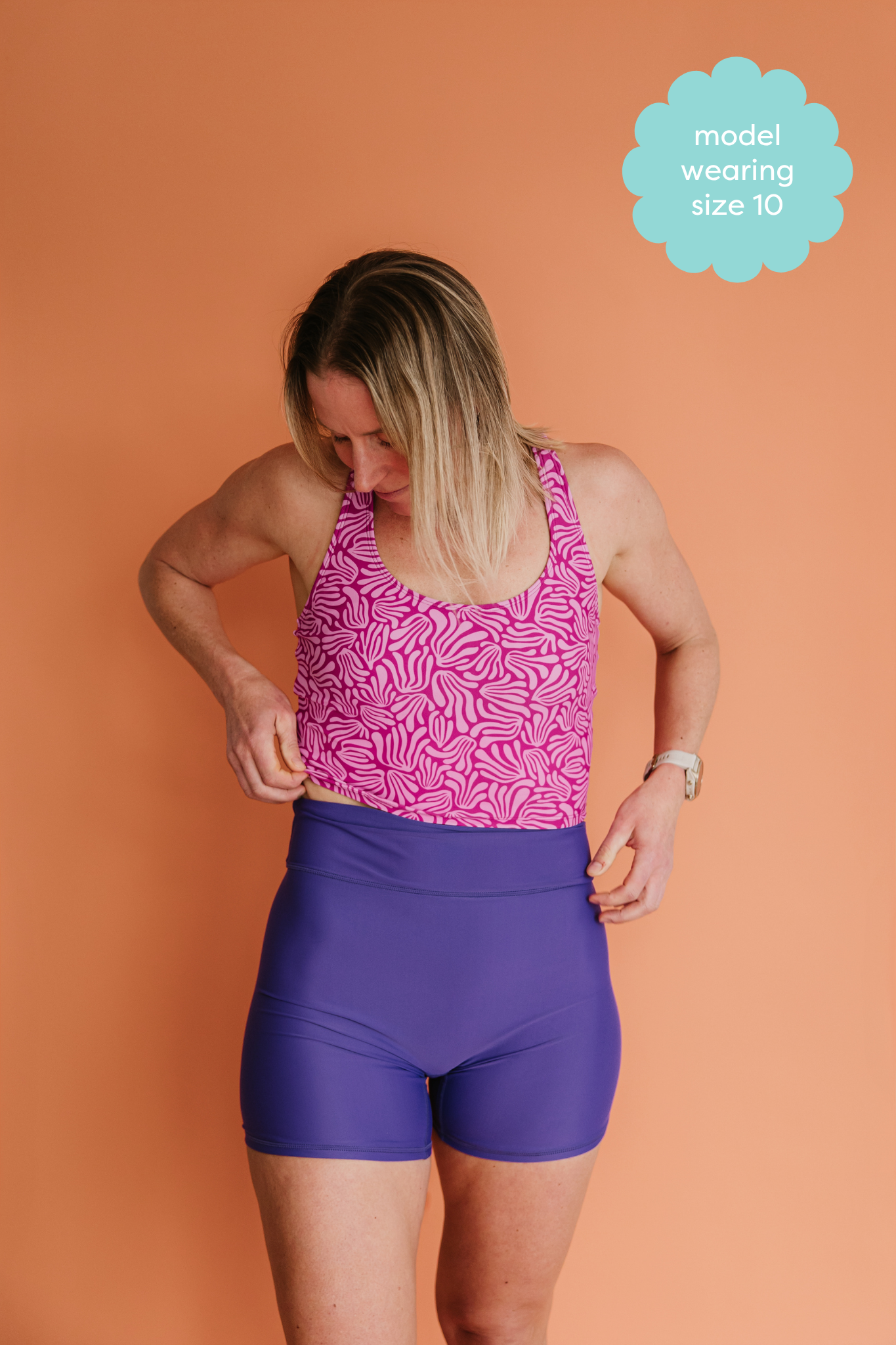 Racer Back Top Raspberry Ripple