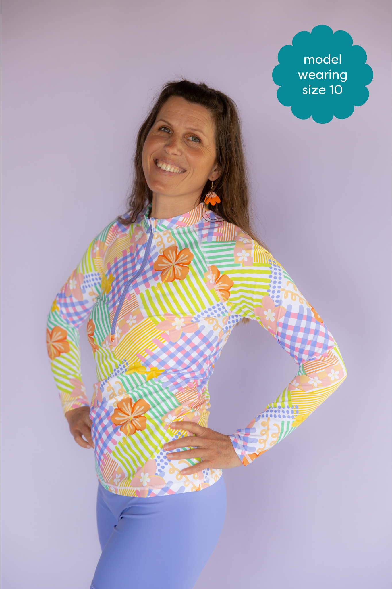 Sun Kissed Rashie Tropical Patch