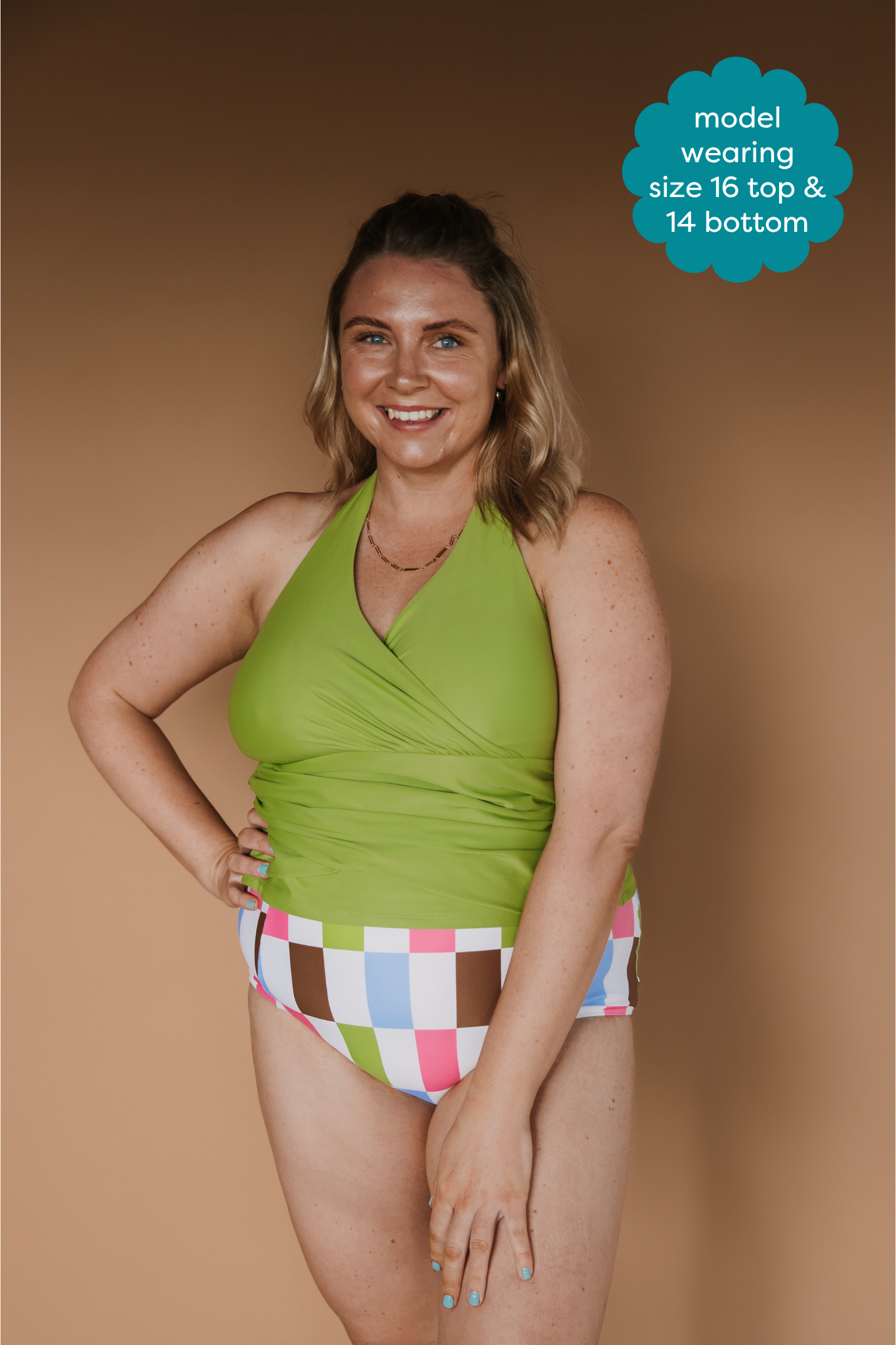 Pre-Order: High Waisted Bottoms Vintage Patch