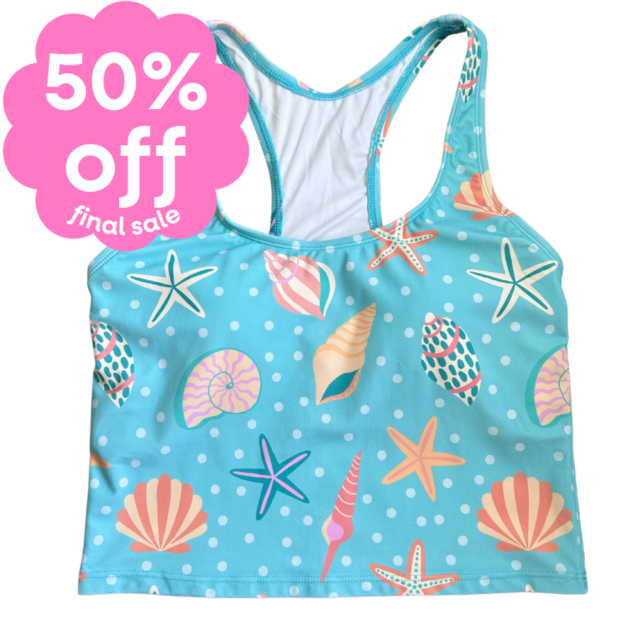 Last Pieces - Racer Back Top Sea Shells