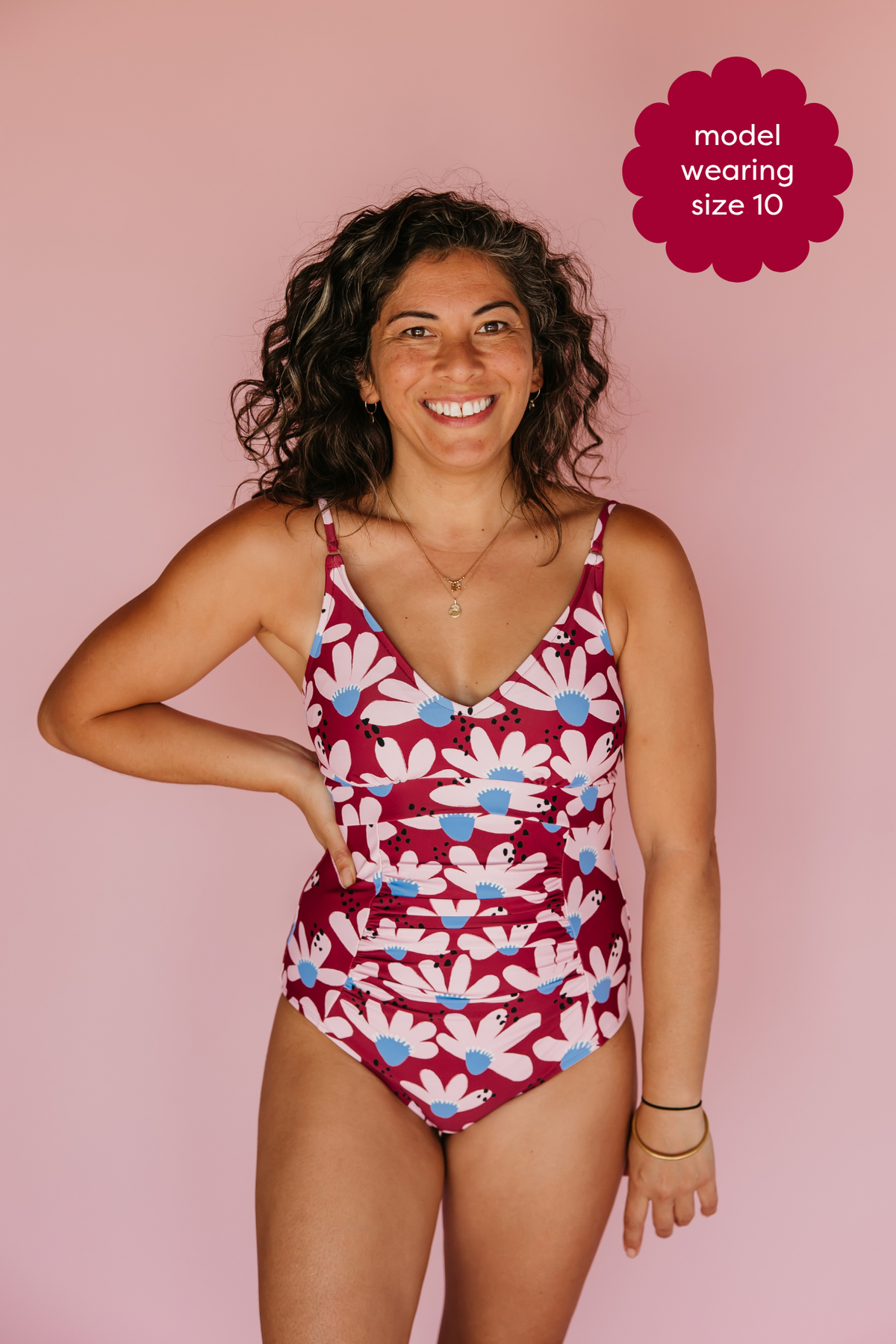 Pre-Order: Ruched One Piece Coneflower