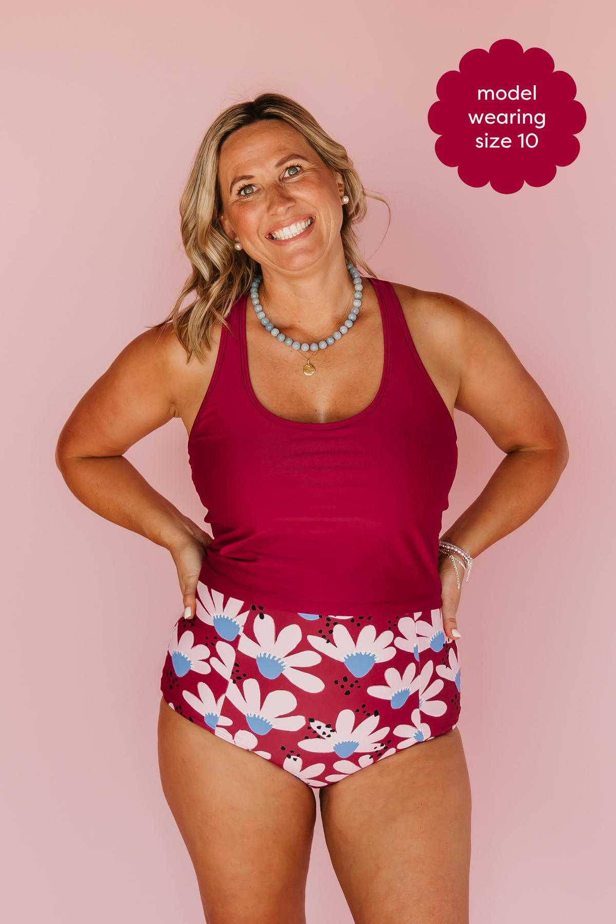 Pre-Order: High Waisted Bottoms Coneflower