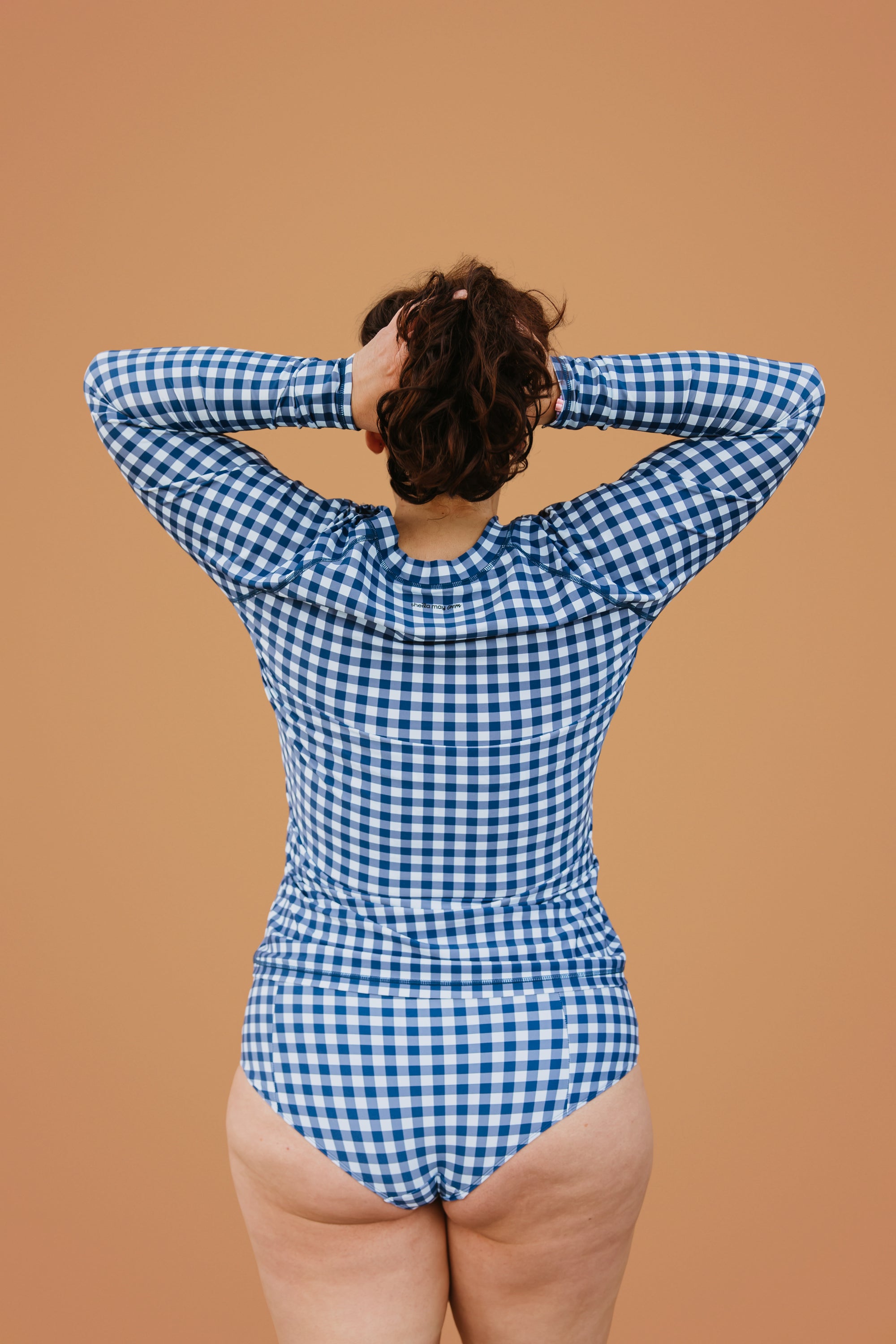 PRE-ORDER: Sun Kissed Rashie Blueberry Check