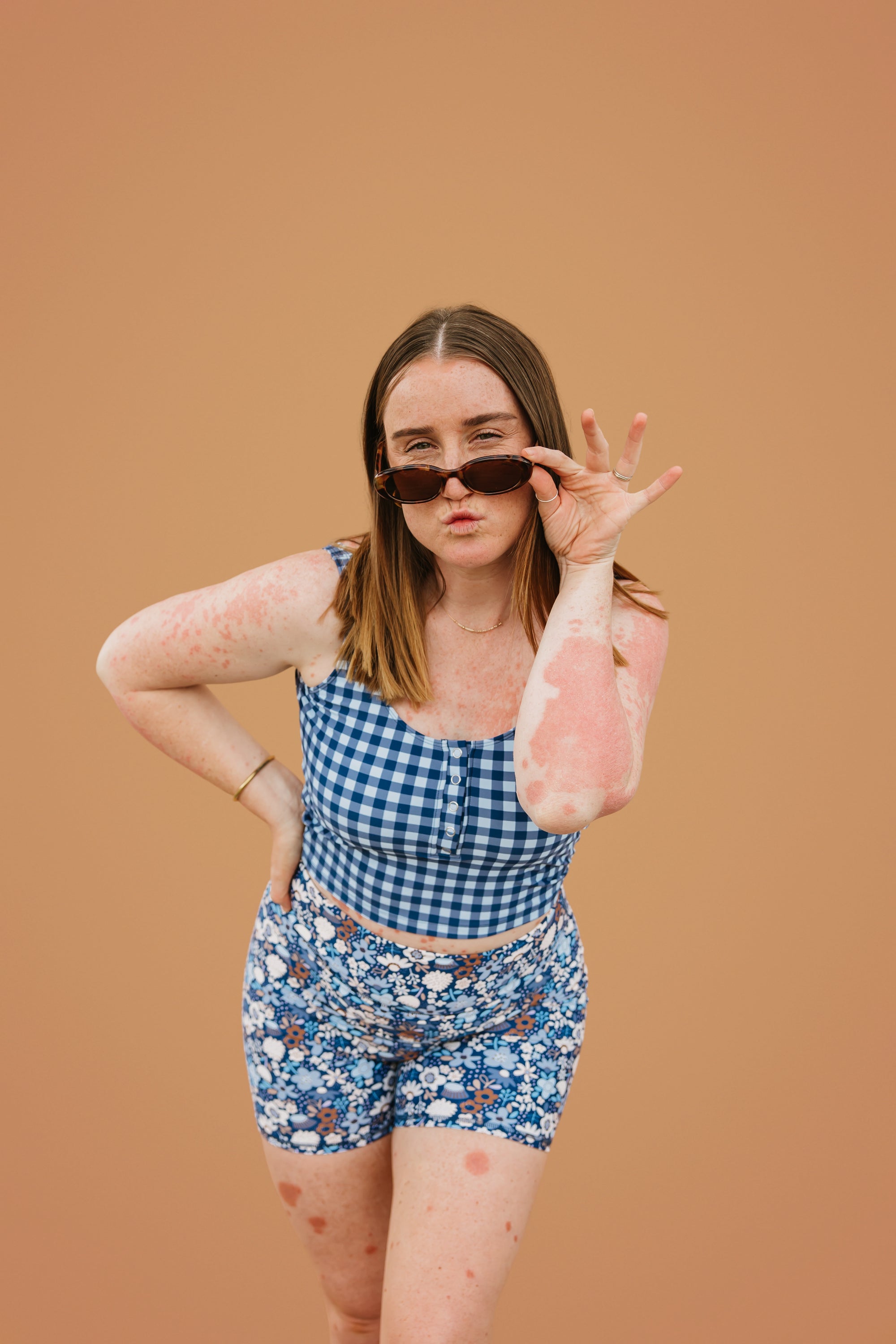 PRE-ORDER: Shorties Indigo Posy
