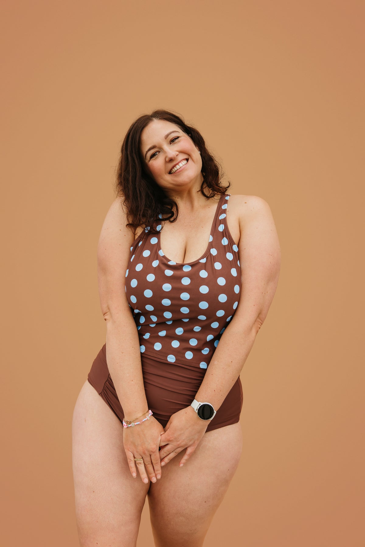 PRE-ORDER: Racer Back Top Freckle