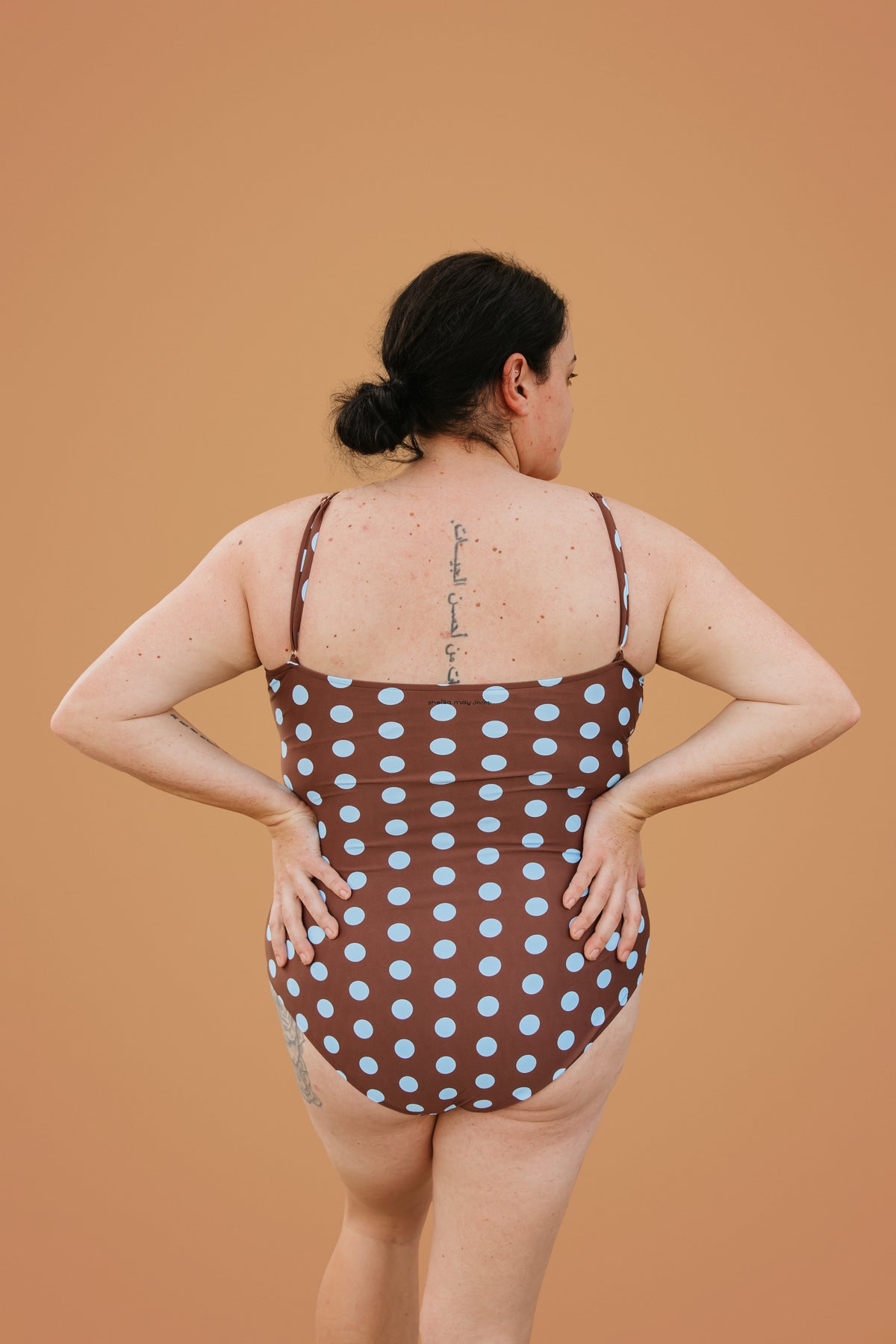PRE-ORDER: Ruched One Piece Freckle