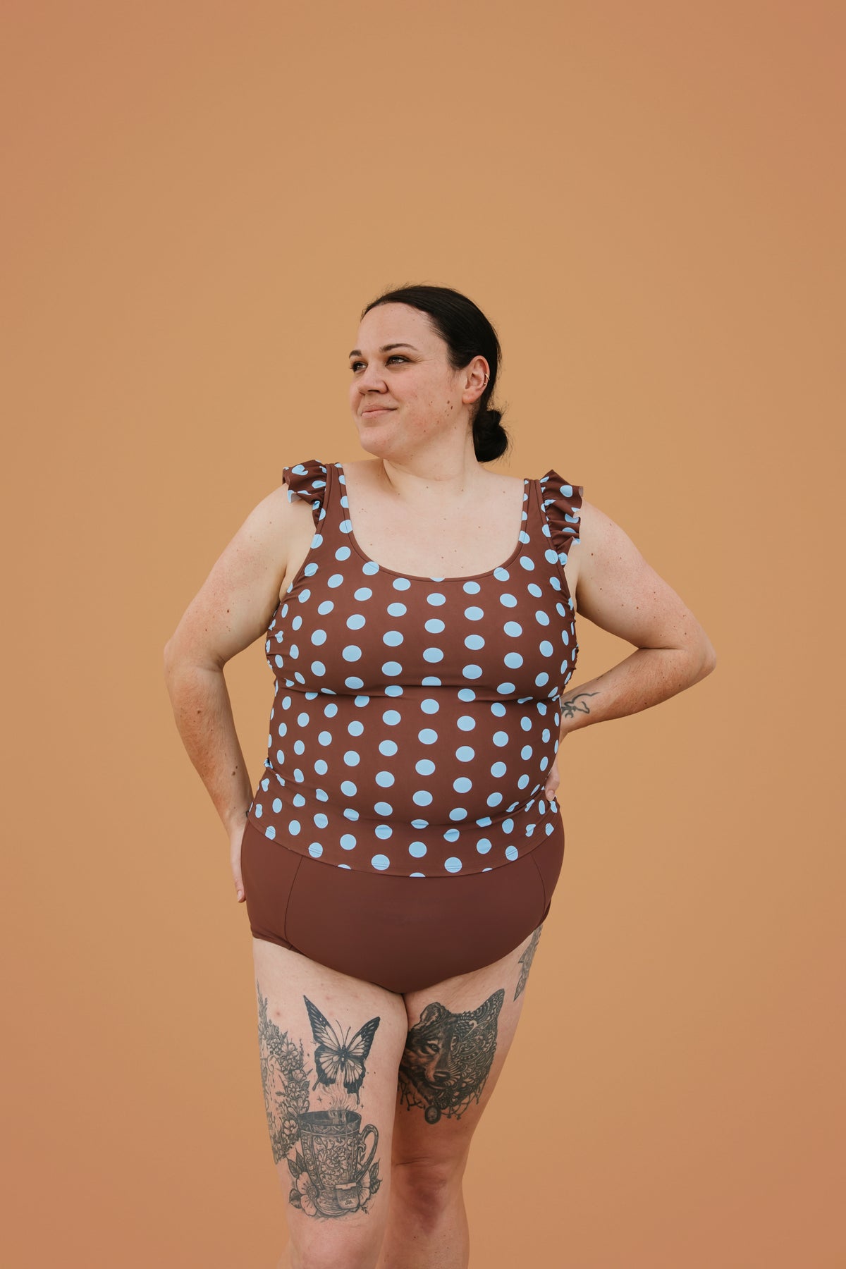 PRE-ORDER: High Waisted Bottoms Chestnut