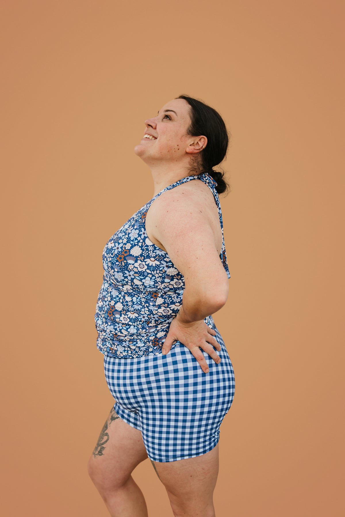 PRE-ORDER: Shorties Blueberry Check