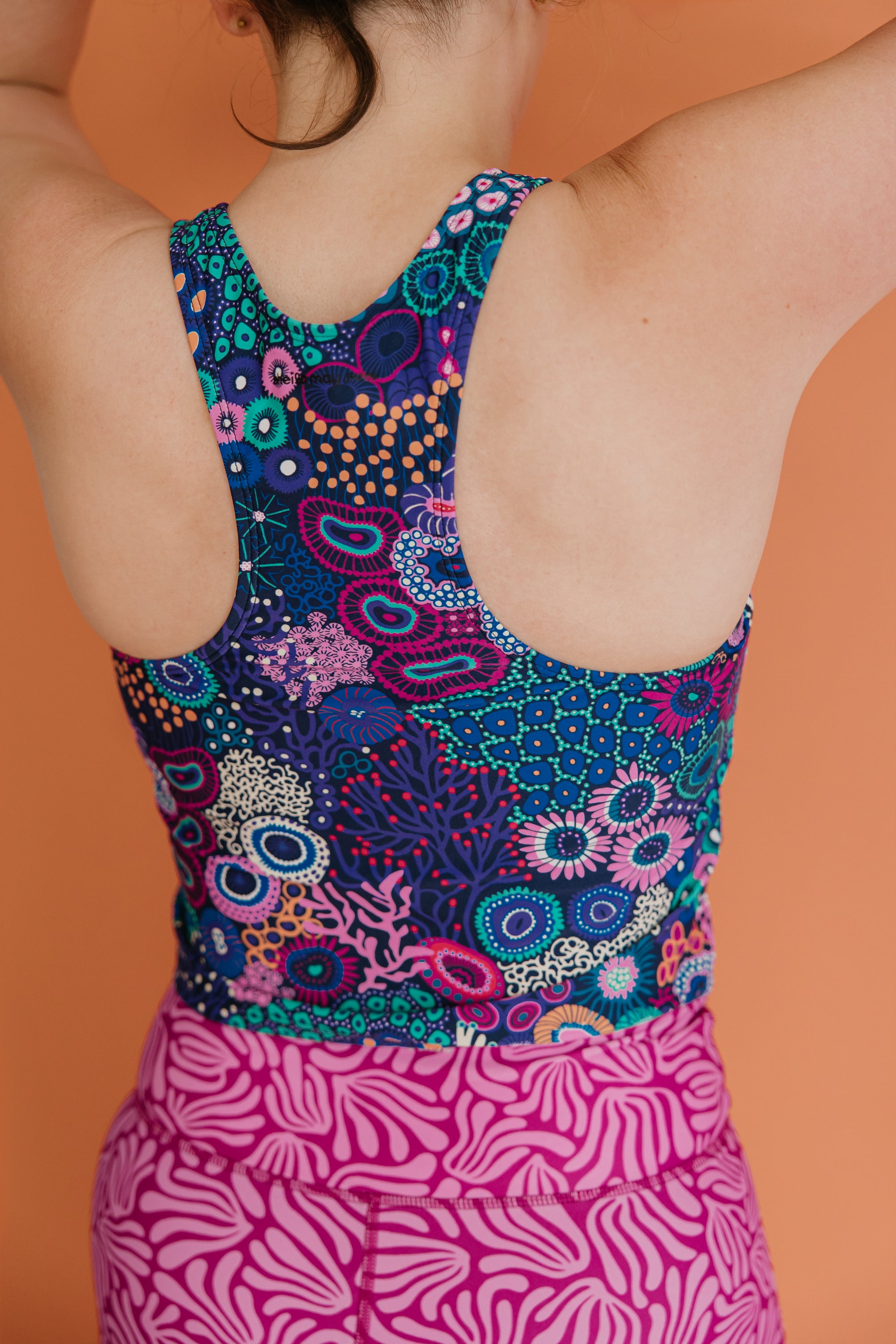 Racer Back Top Ocean Jewels