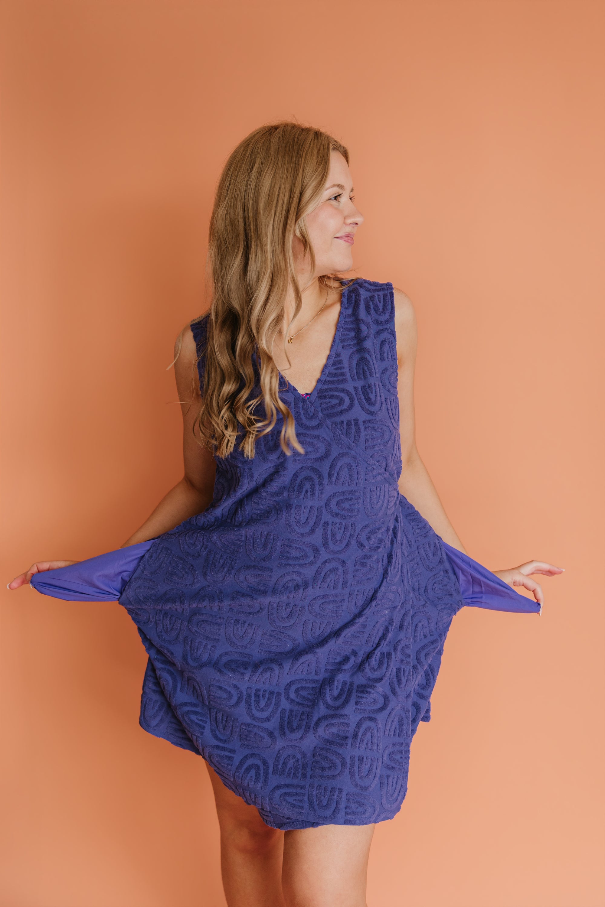 The Terry Wrap - Indigo