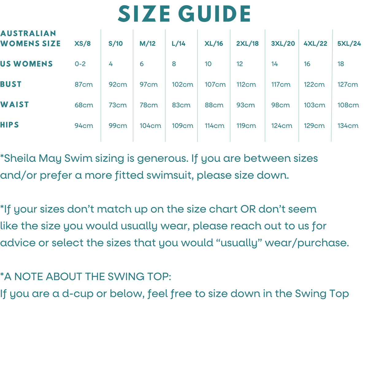 Faq Sheila May Swim Australia