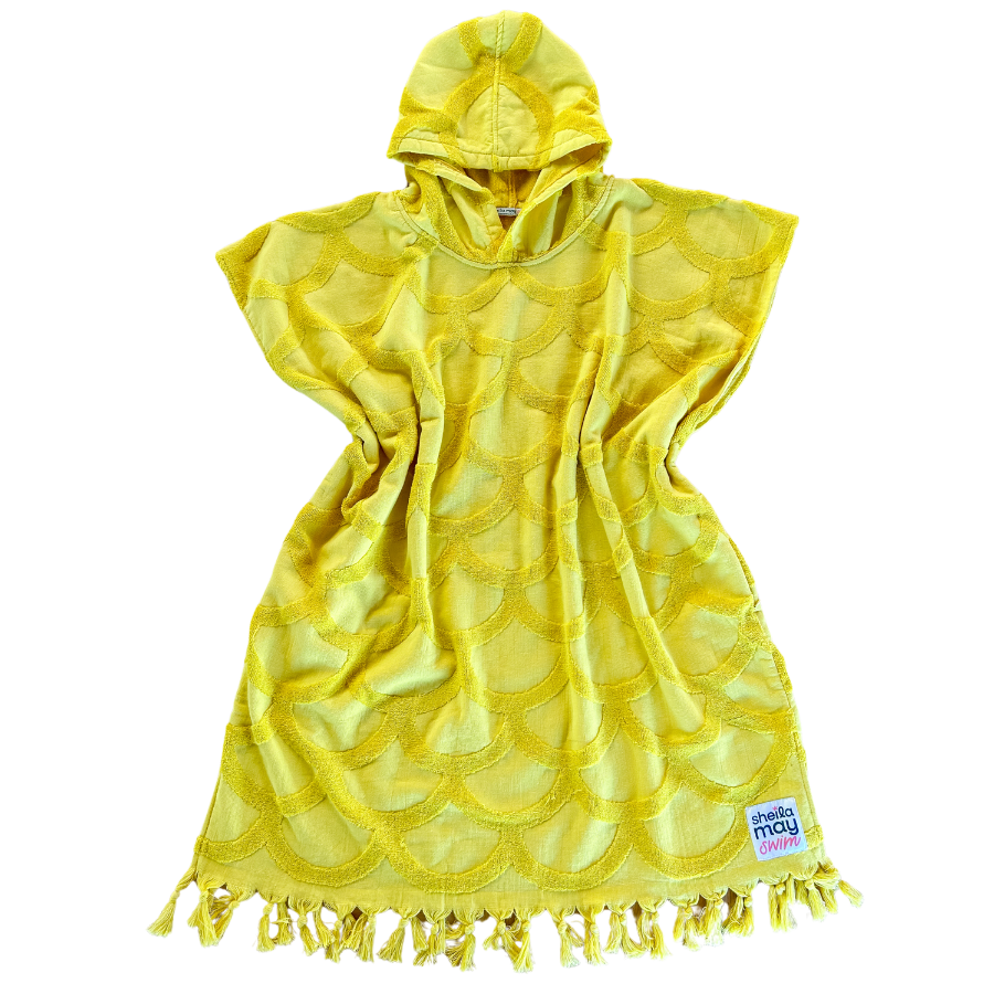 Hooded Towel Sunny Scales