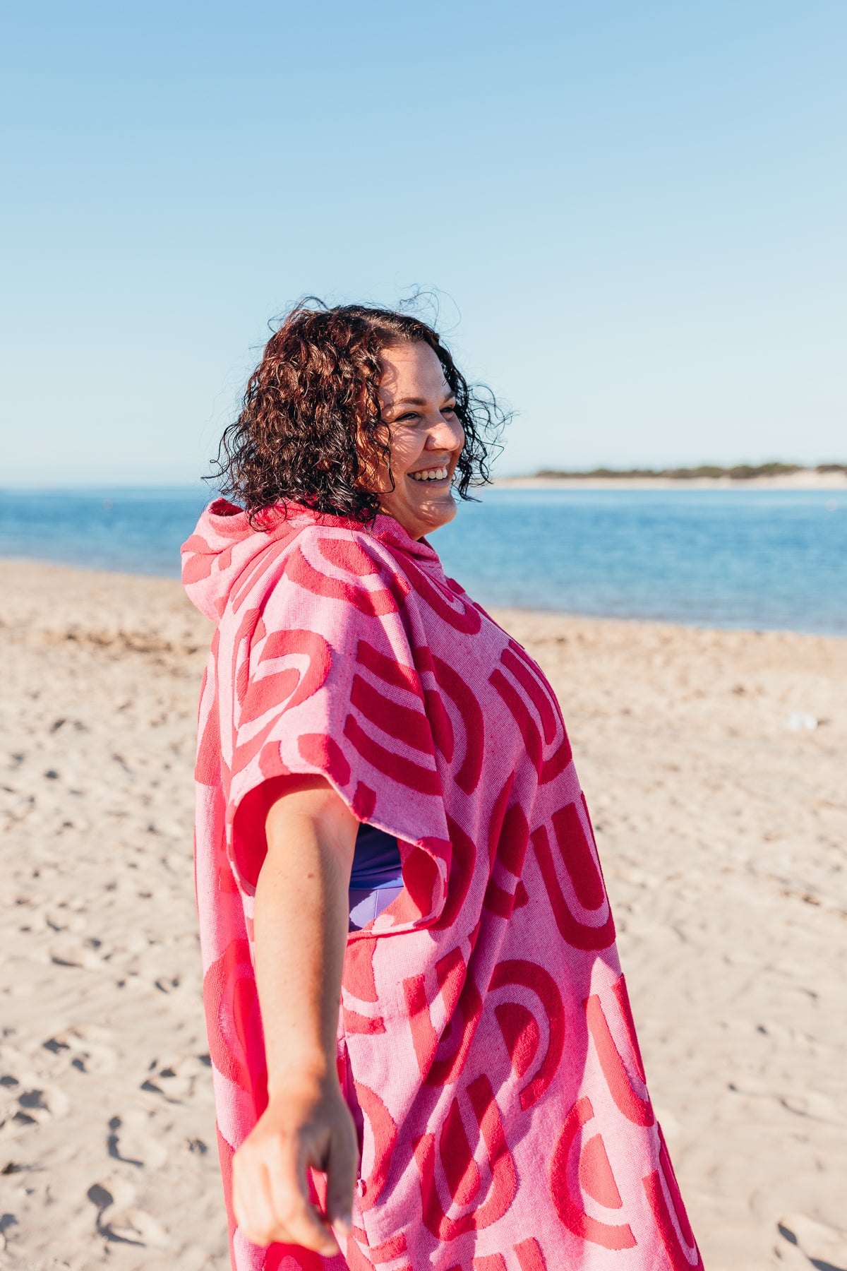 Last Pieces - Hooded Towel Pink Arches