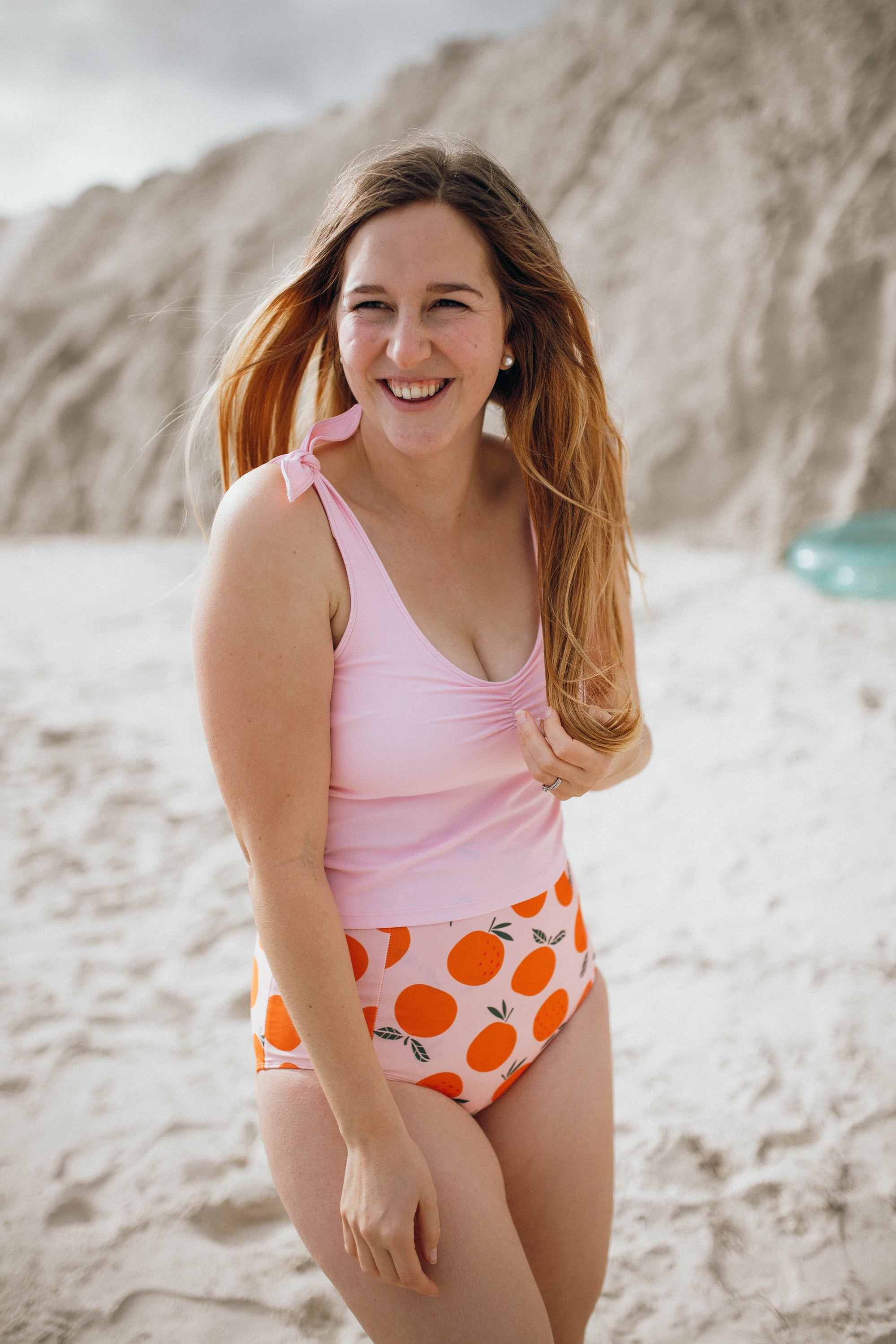 High Waisted Bottoms Oranges