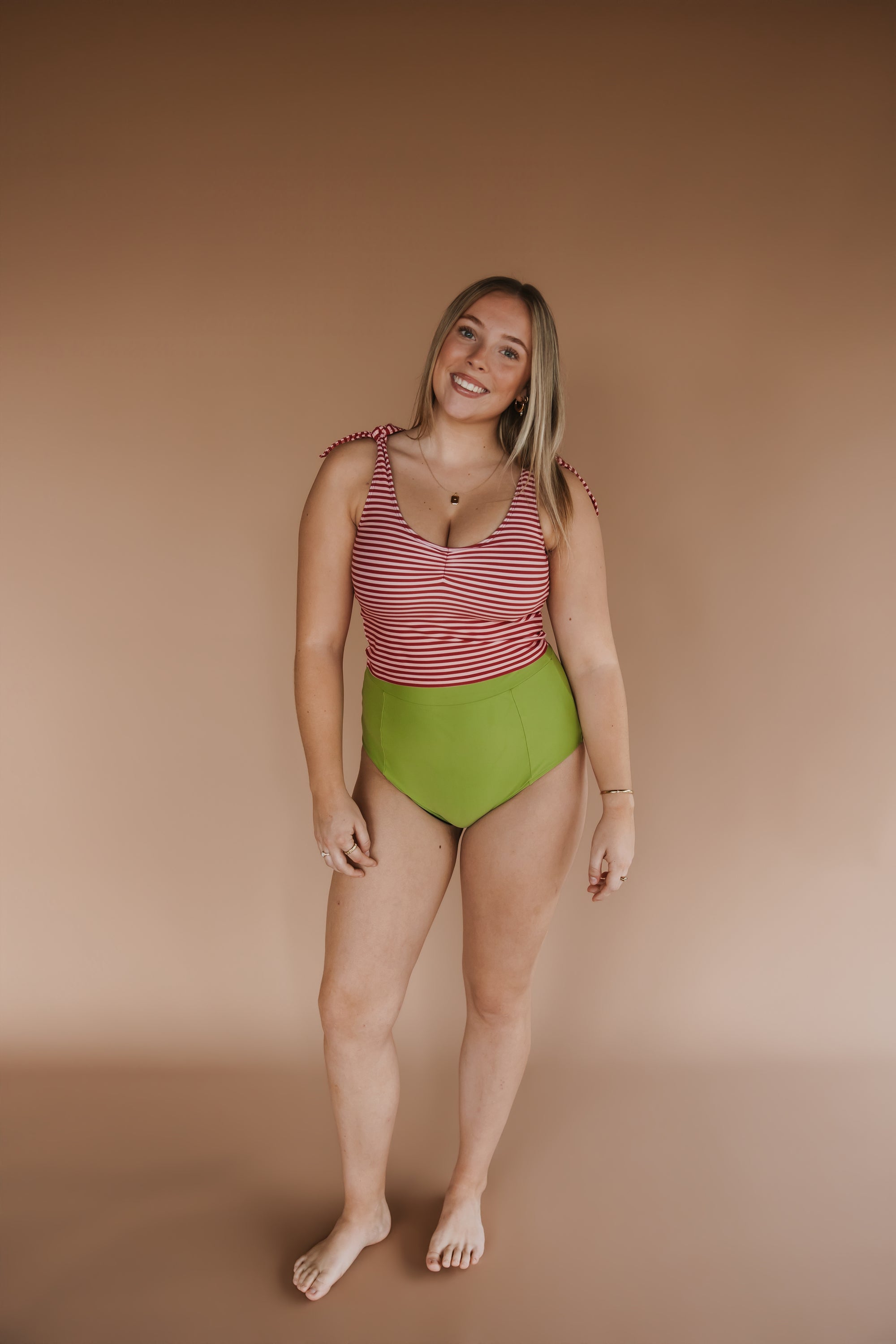 High Cut Bottoms Olive