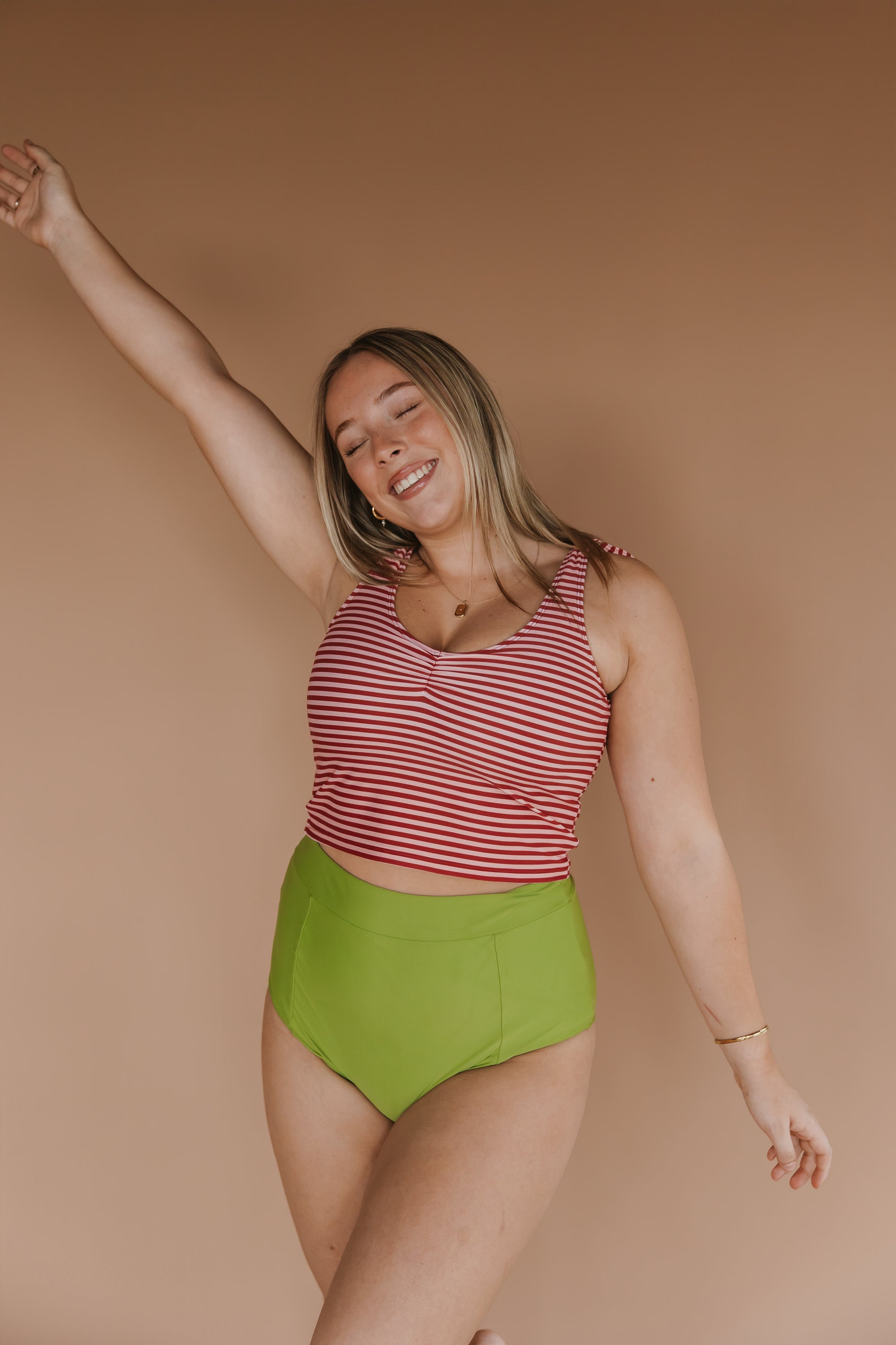 High Cut Bottoms Olive