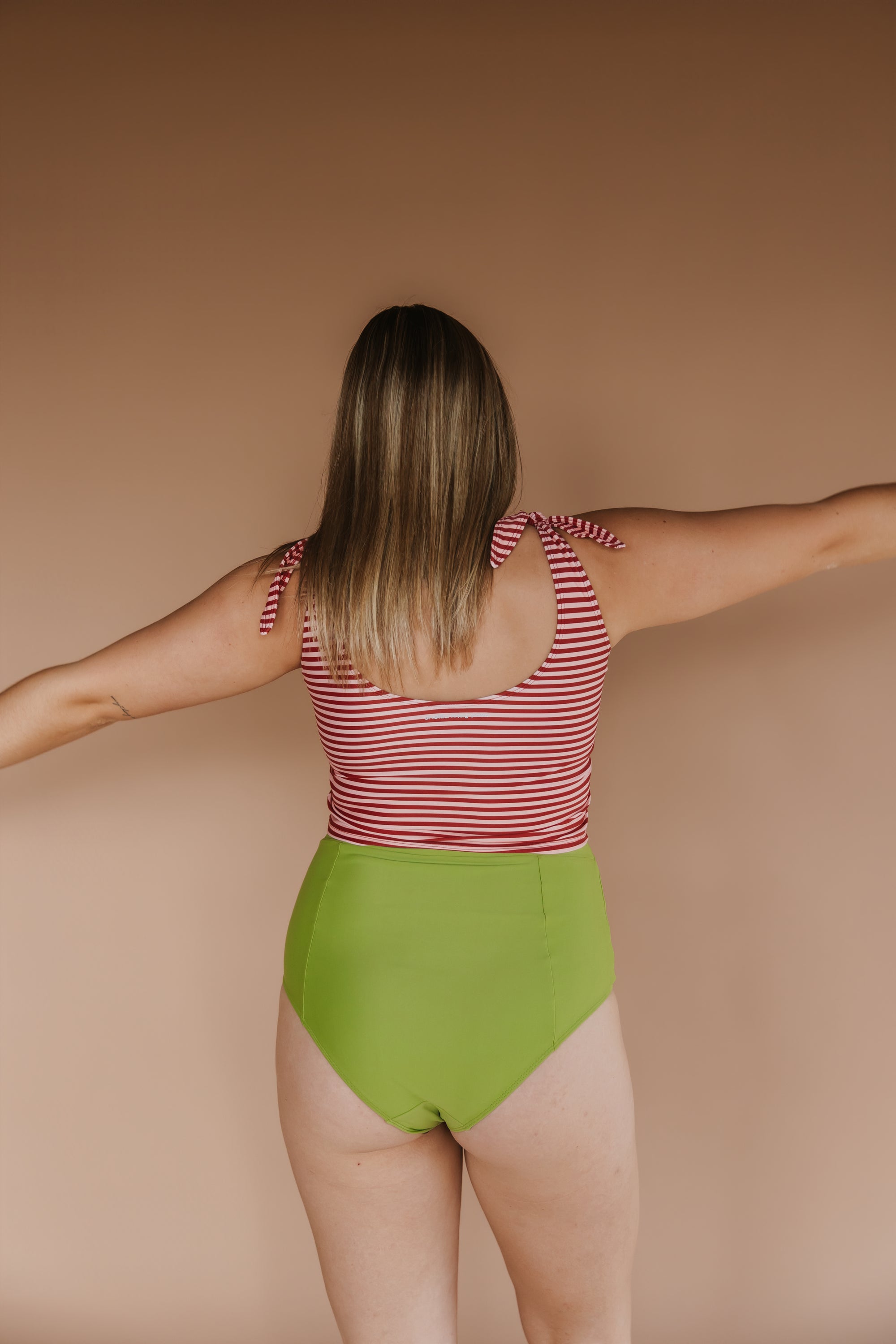 High Cut Bottoms Olive